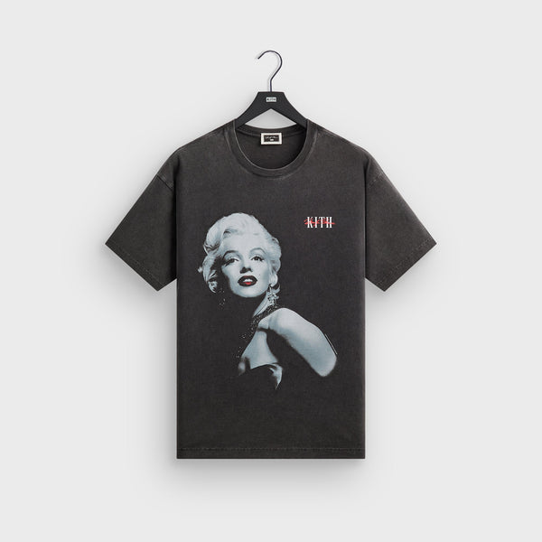 Kith for Marilyn Monroe Glamour Vintage Tee - Black – Kith Japan