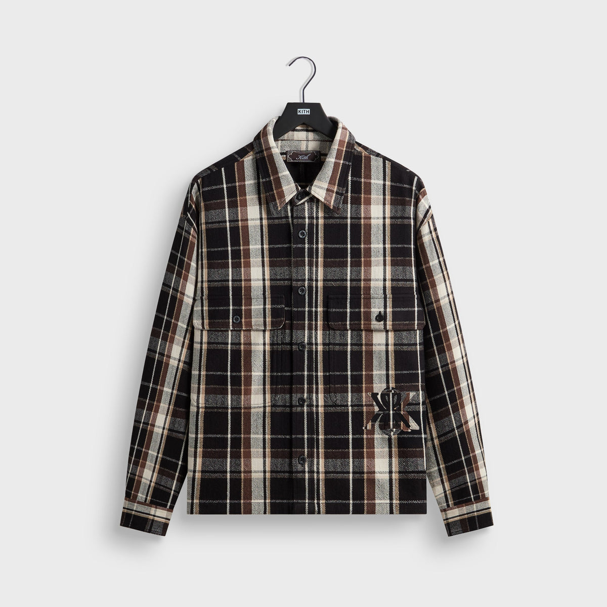 Kith Plaid Henson Buttondown Shirt - Black