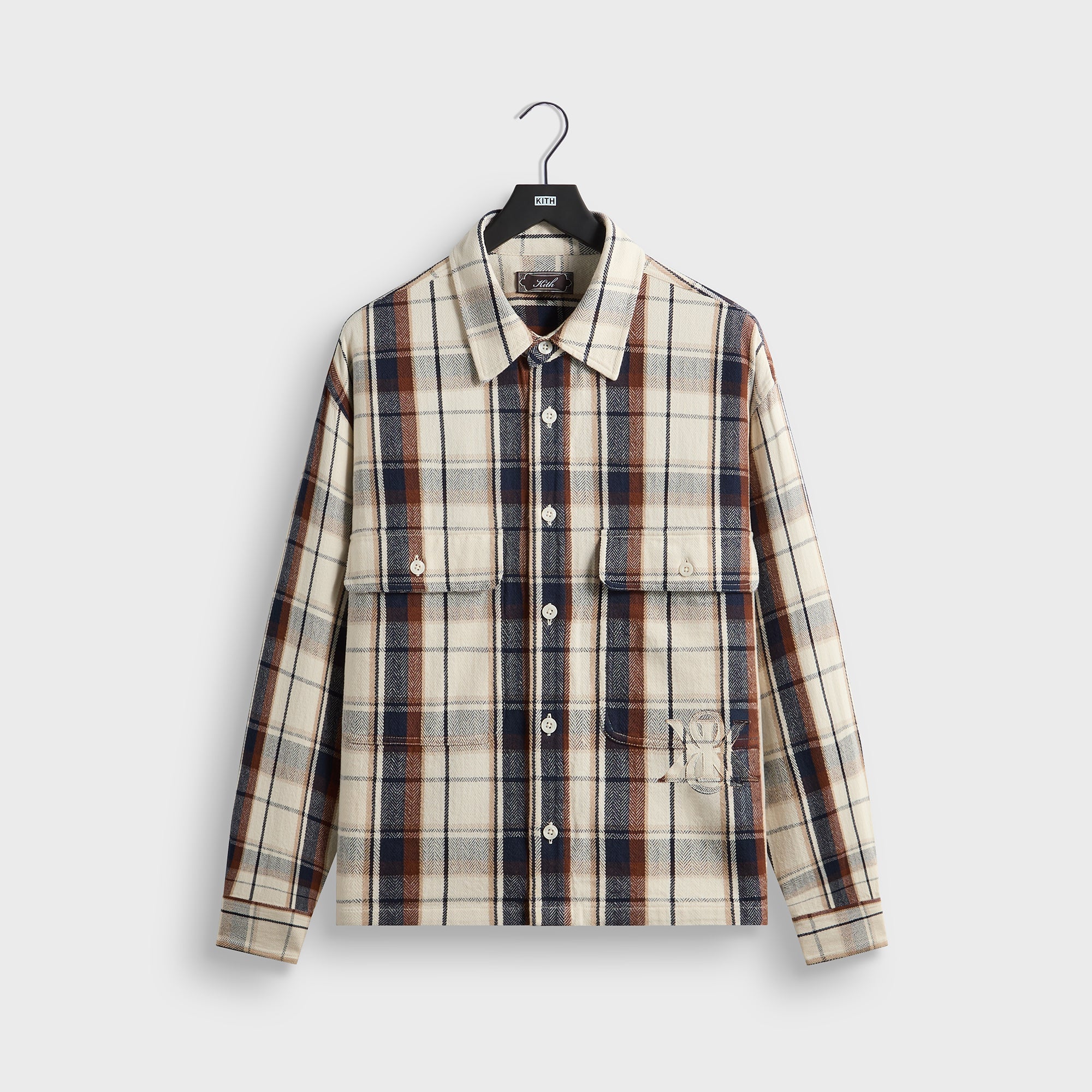 Kith Plaid Henson Buttondown Shirt - Waffle – Kith Japan