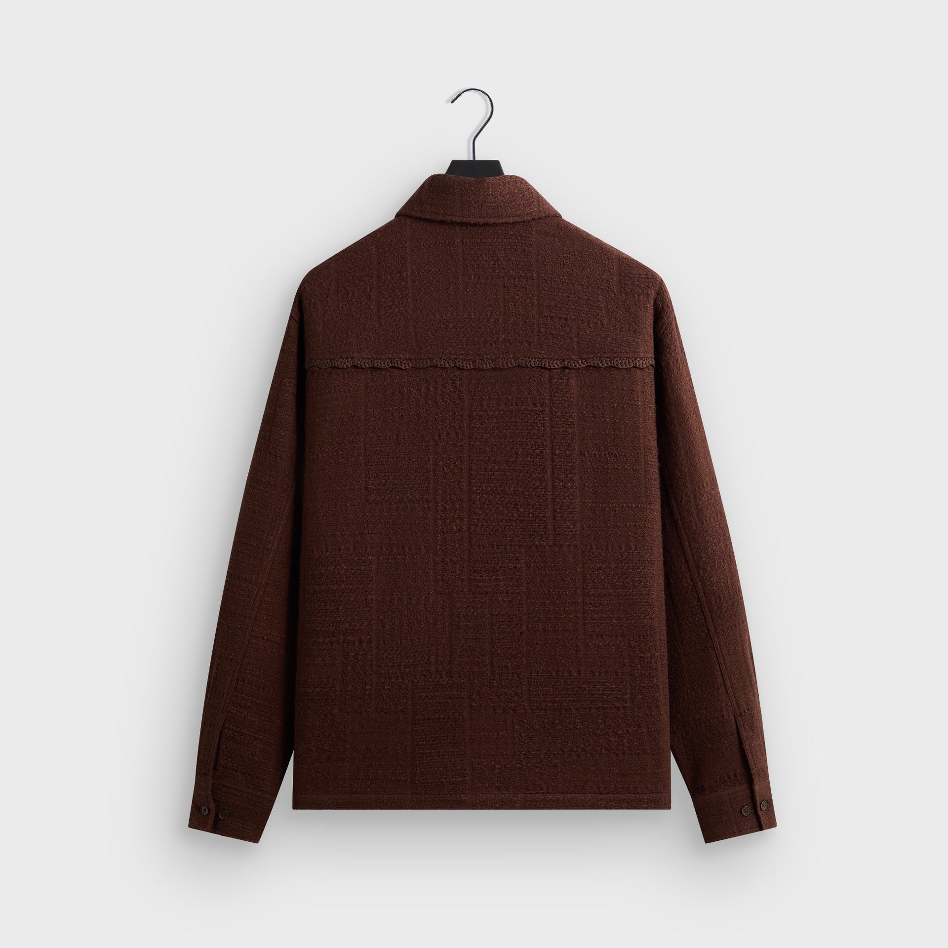 Kith Patchwork Tweed Johnson Shirt - Saddle