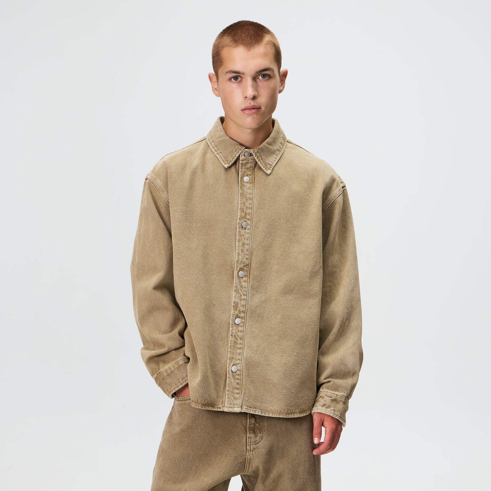 Kith Herringbone Denim Apollo Shirt - Deliver