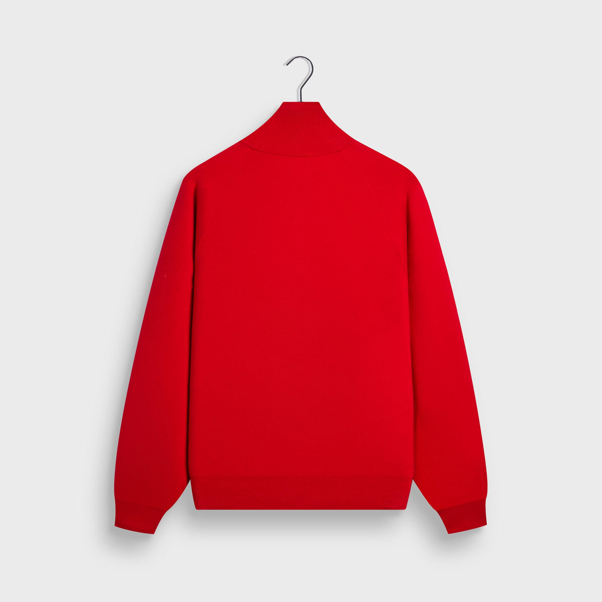 Kith Compact Cotton Knit Javier Quarter Zip Pullover - Fame