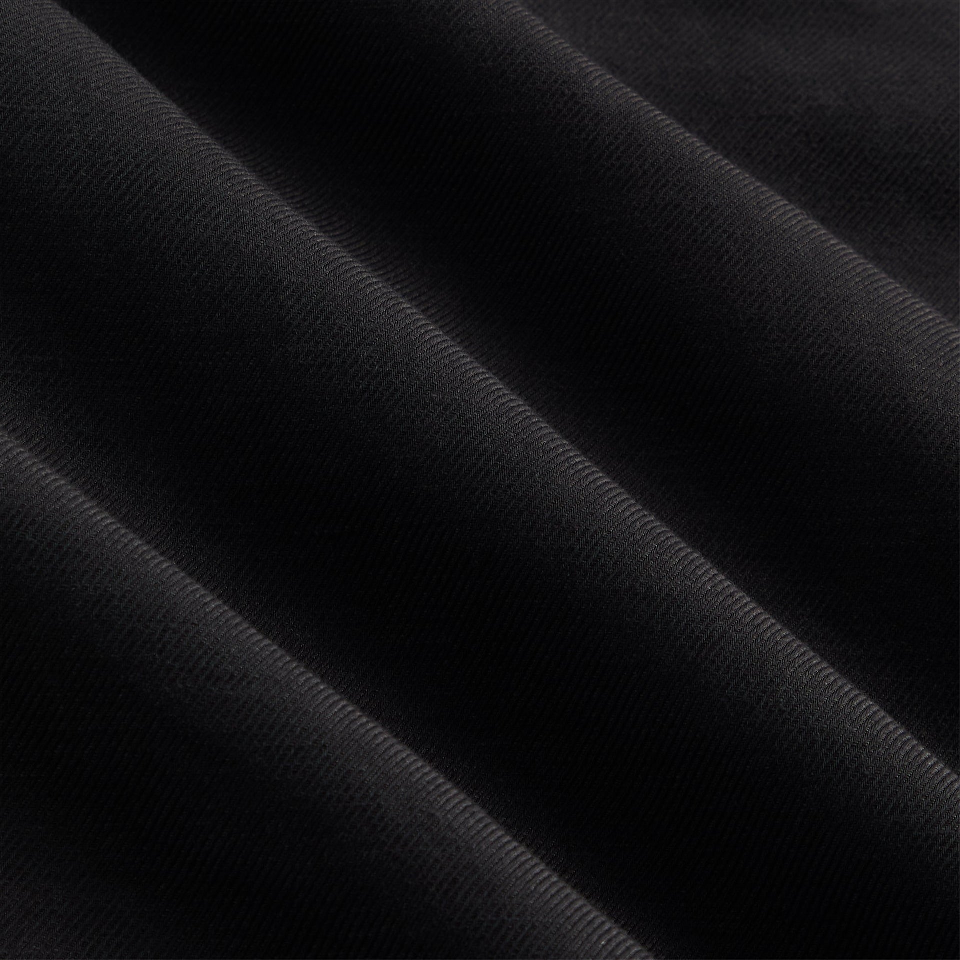 &Kin Long Sleeve Linen Rayon Twill Mathis Shirt - Black - PH