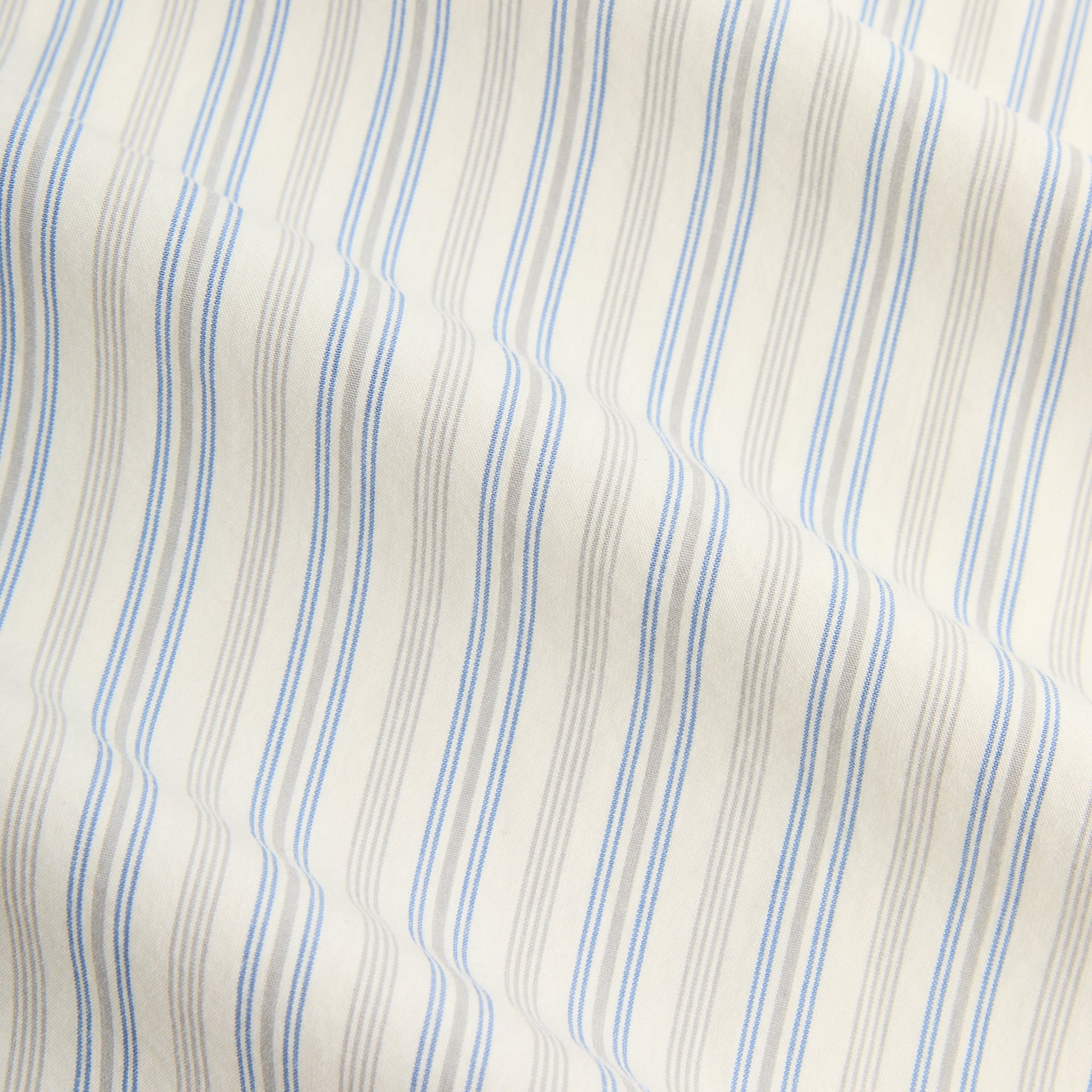 Kith Striped Poplin Georgie Shirt - Sandrift