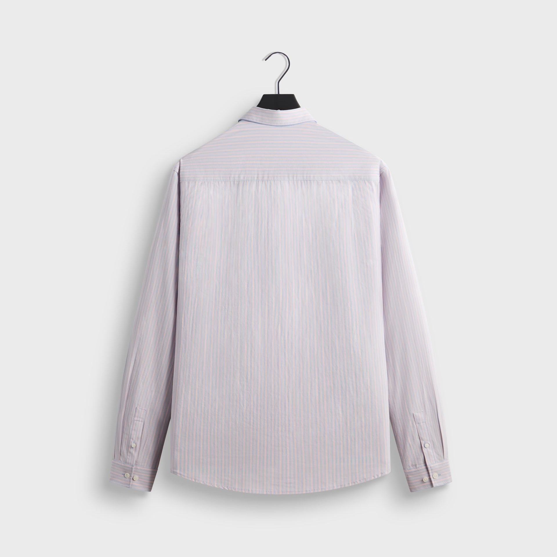 Kith Striped Poplin Georgie Shirt - Hydrangea