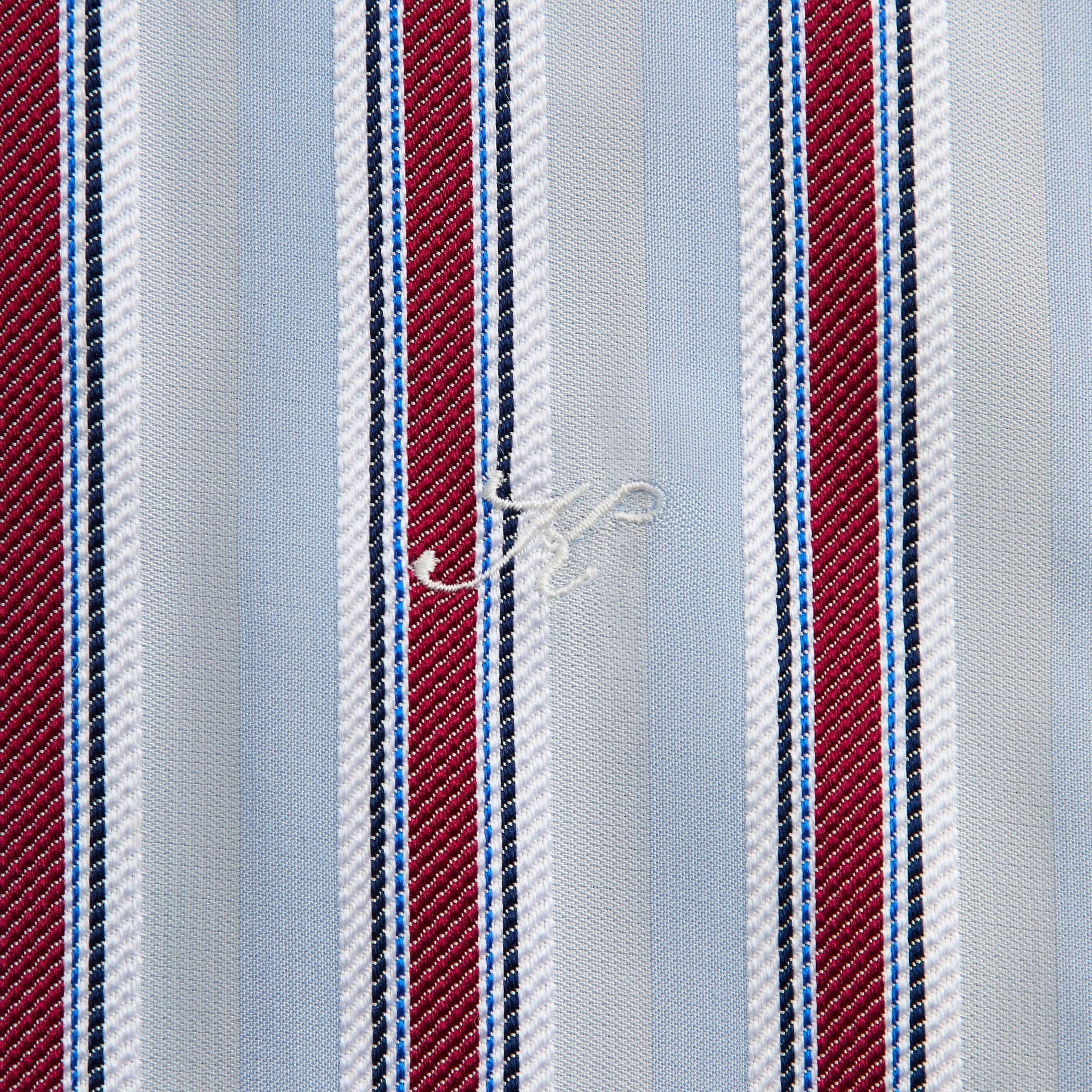 Kith Striped Jacquard Thompson Shirt - Tin
