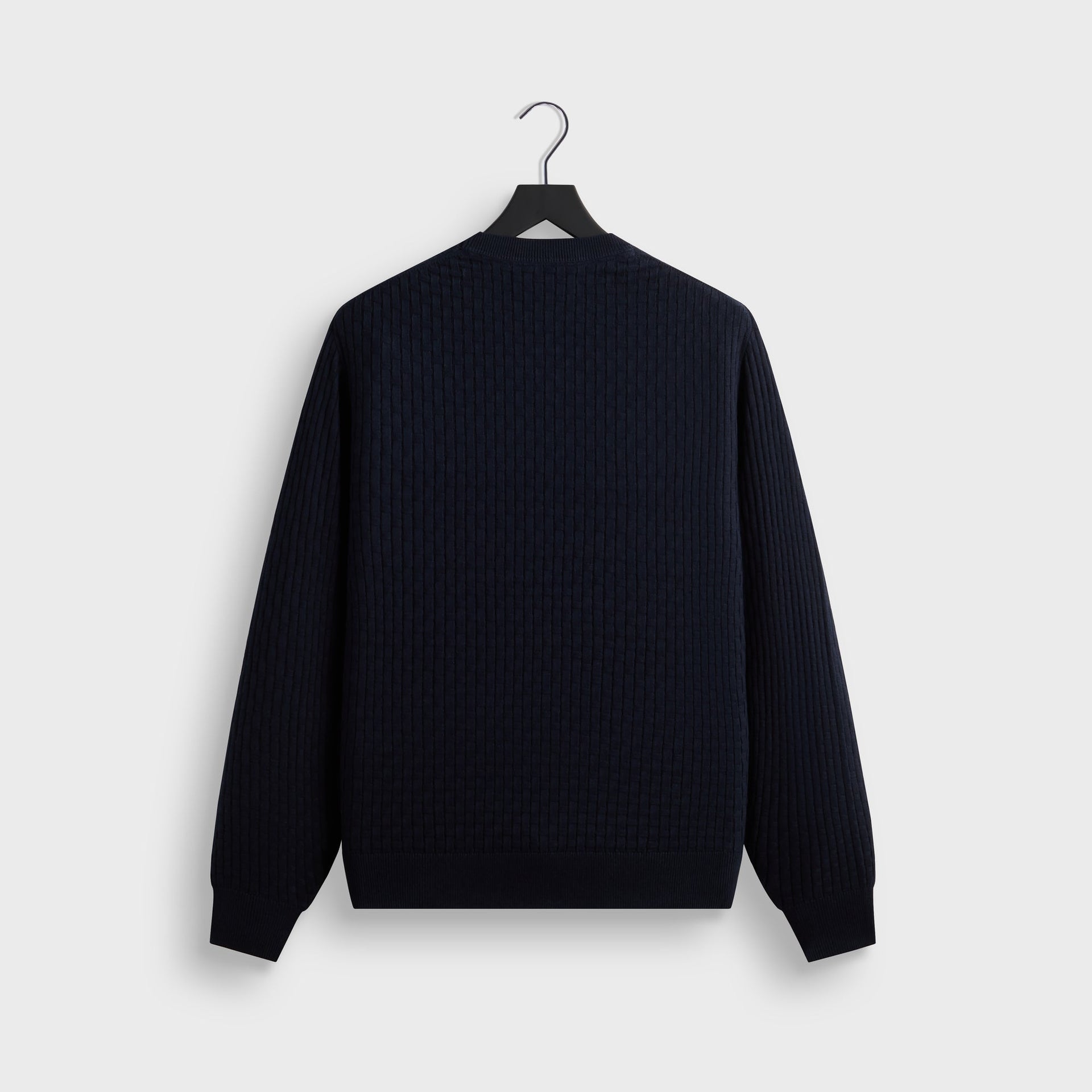 Kith Basketweave Tilden Crewneck - Nocturnal