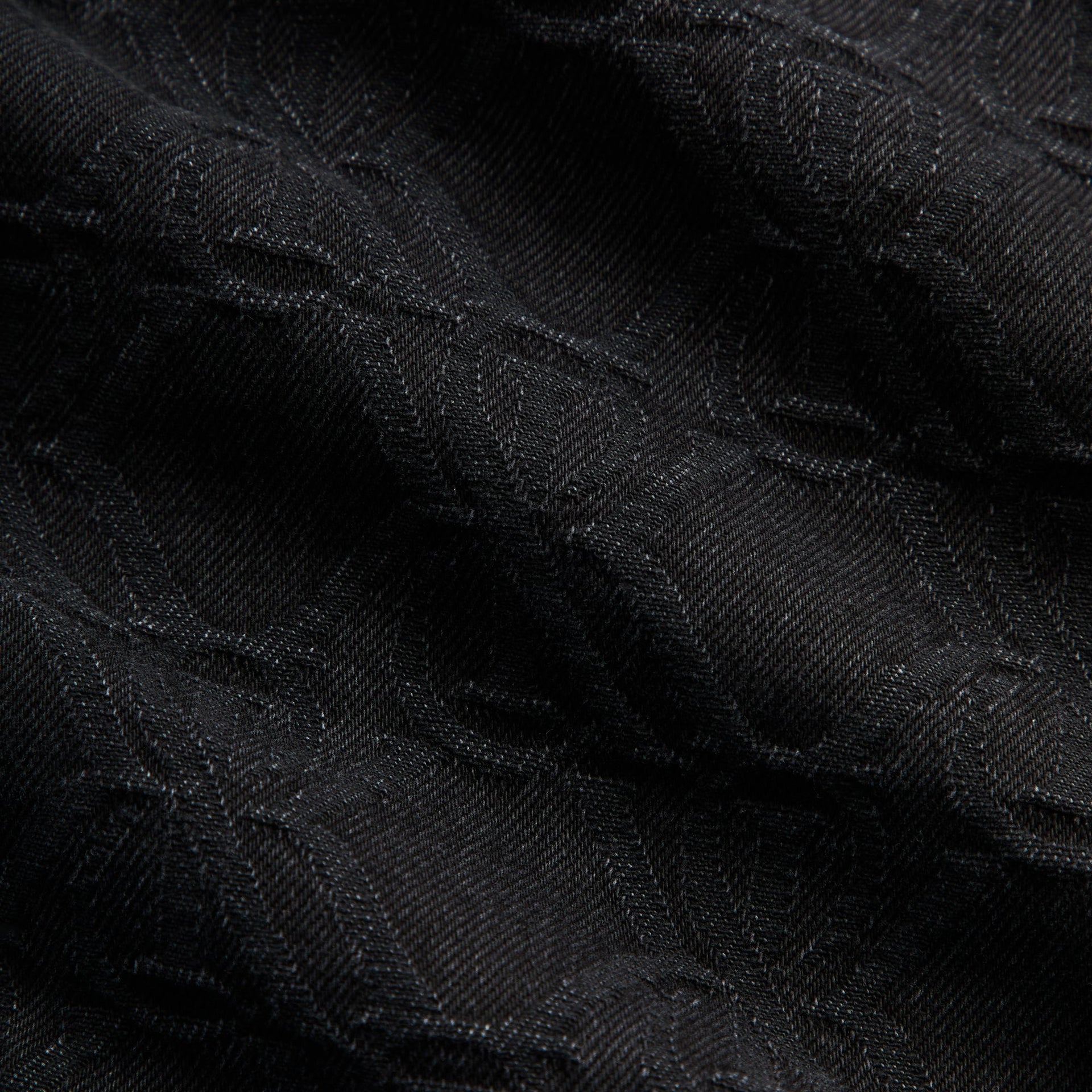 Kith Jacquard Crest Apollo Shirt - Black