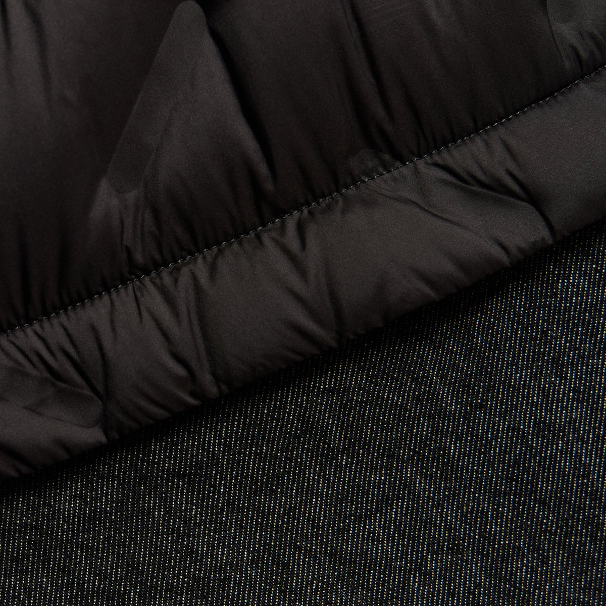 Kith Quilted Denim Gertie Shirt - Black