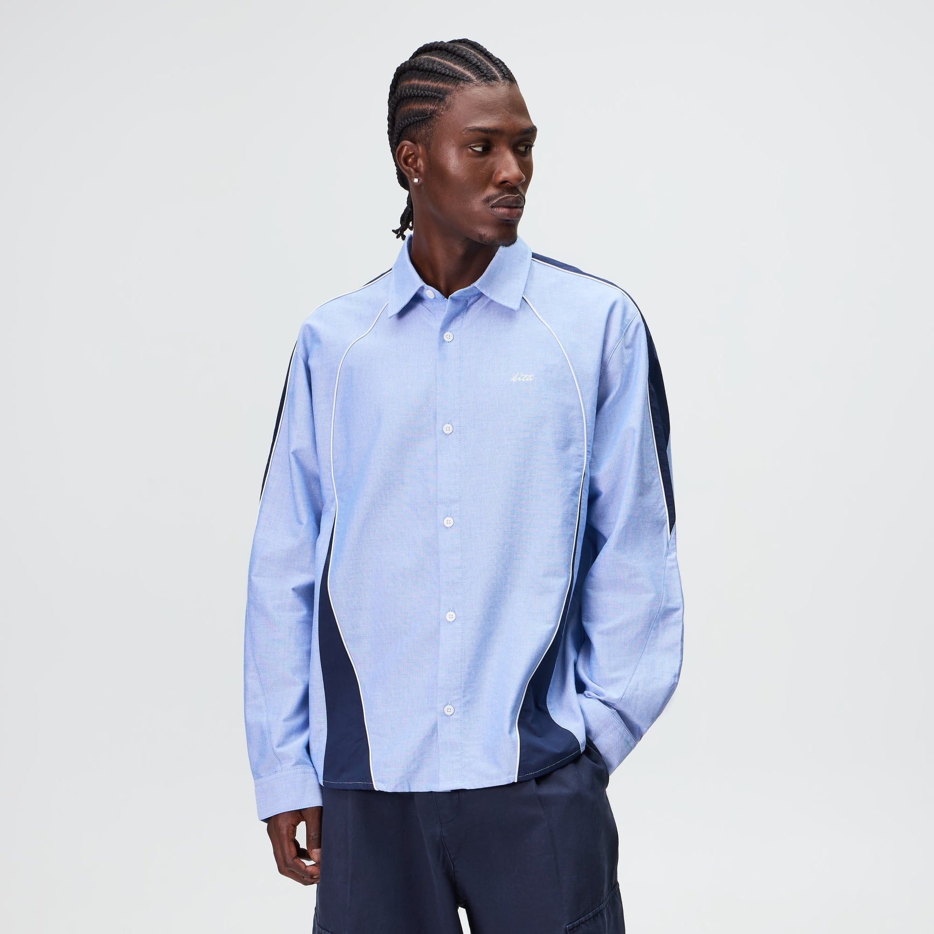 Kith Oxford Georgie Racer Buttondown Shirt - Cast - PH