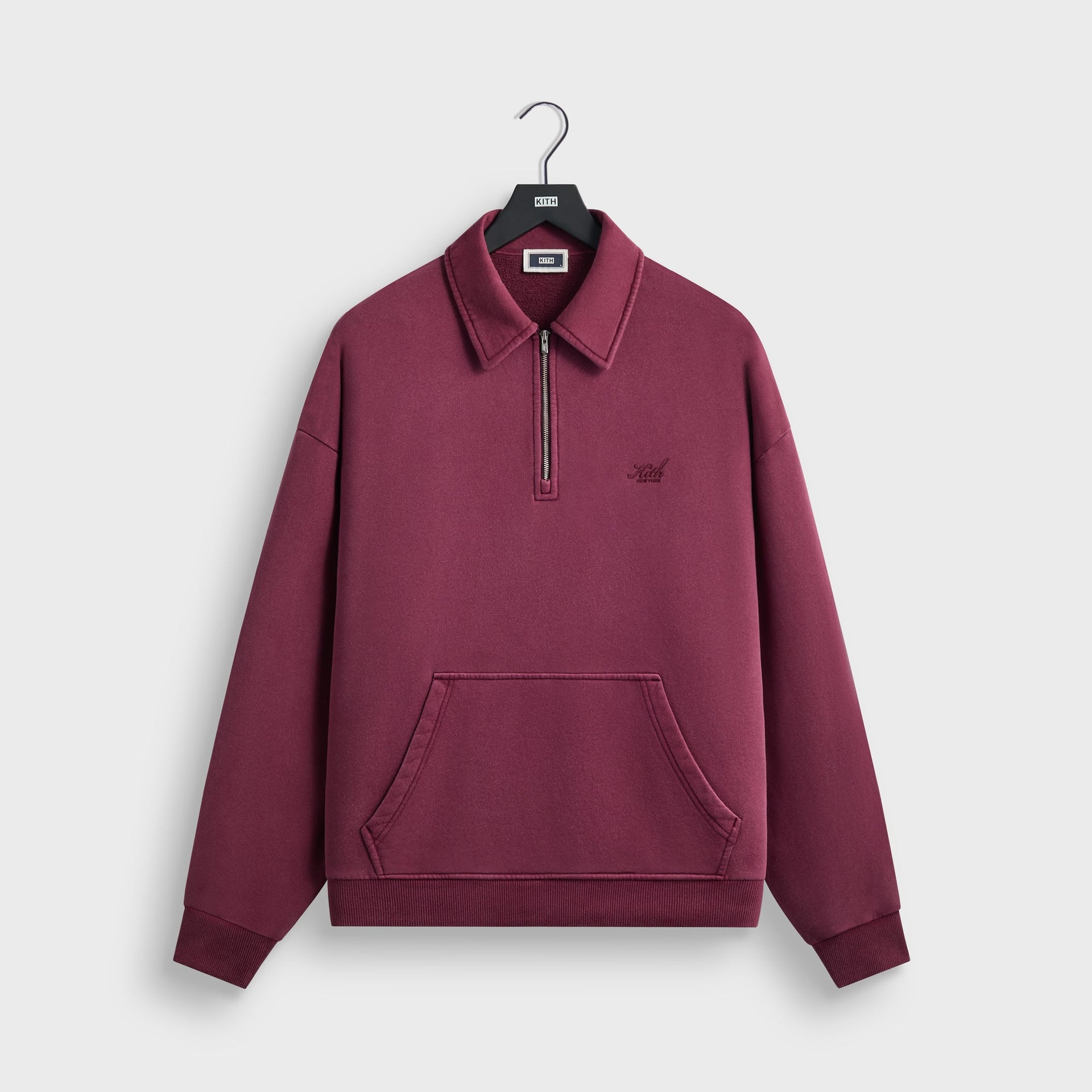 Kith Quarter Zip Popover Sweatshirt - Essence