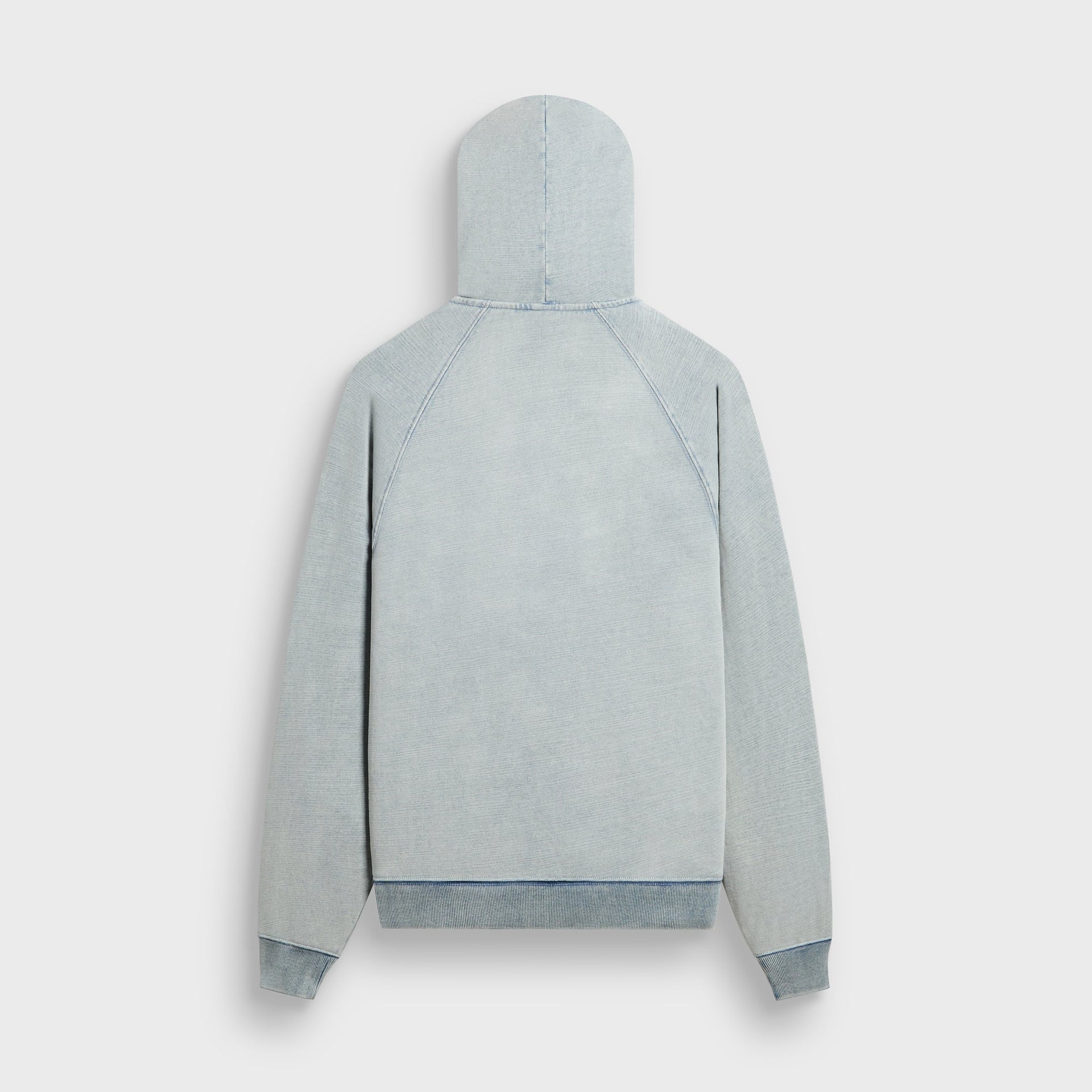 Kith Indigo Fleece Wilder Full Zip Hoodie - Pale Indigo