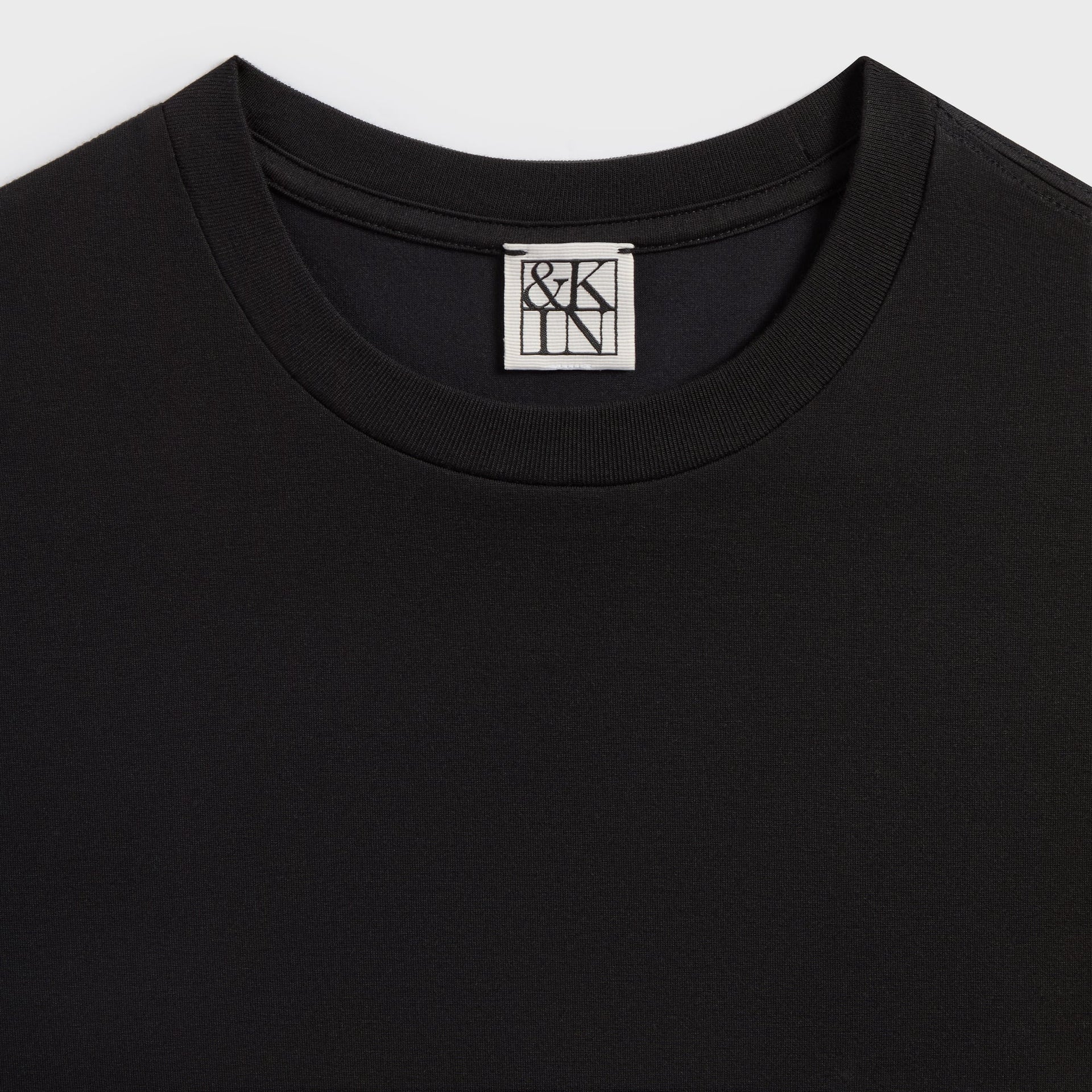 &Kin Long Sleeve Halston Tee - Black