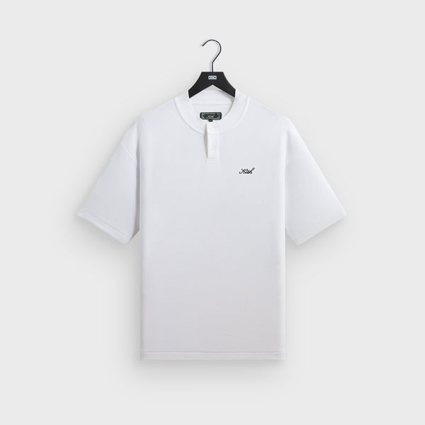 Kith Micro Waffle Tristan Henley - White – Kith Japan