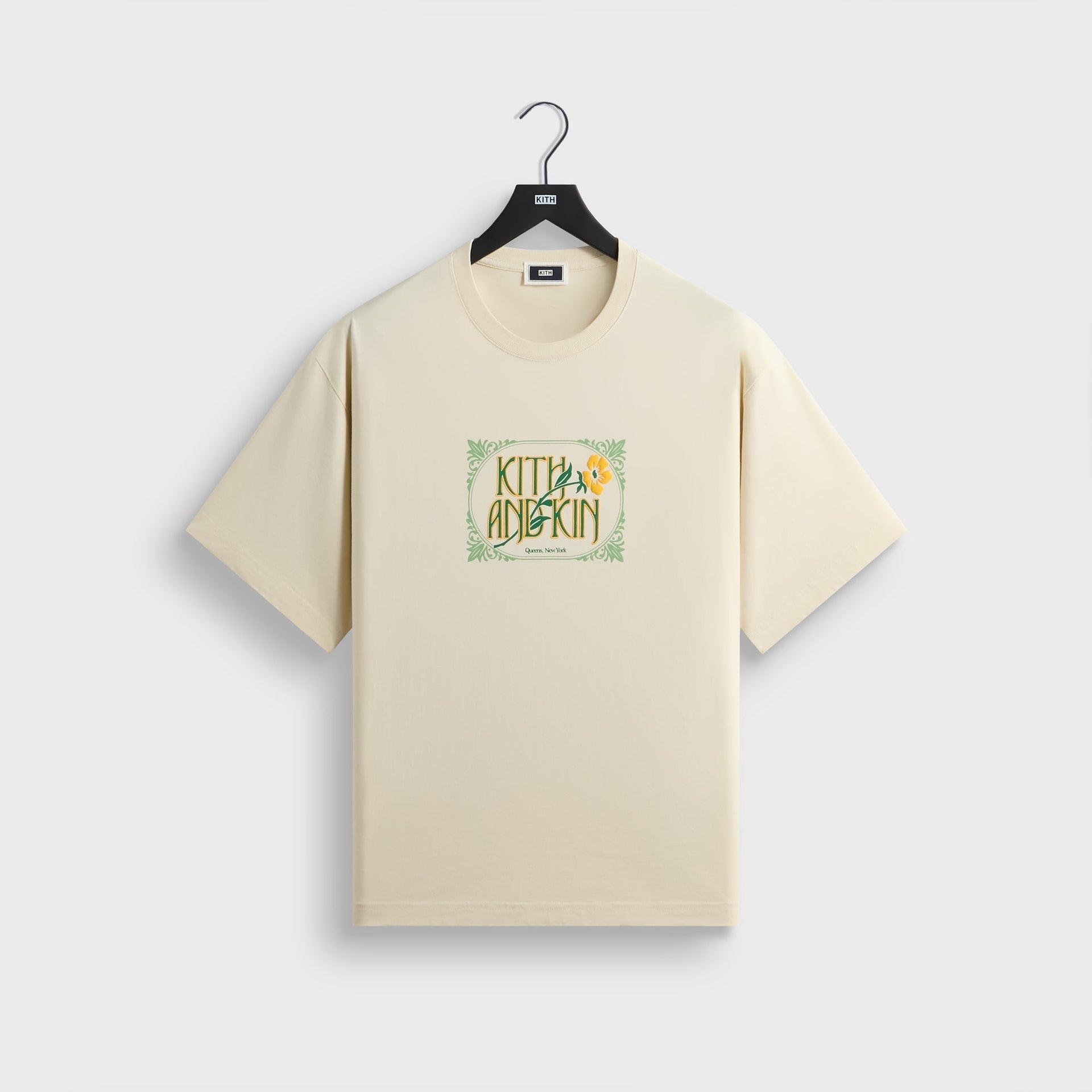 Kith Folk Bloom Alex Boxy Tee - Waffle - PH
