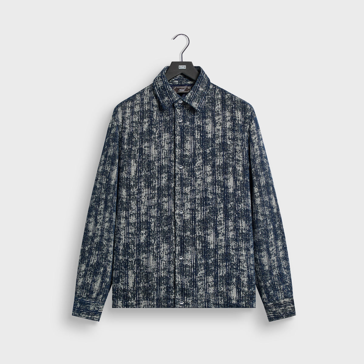 Kith Chenille Jacquard Brixton Shirt Jacket - Nocturnal