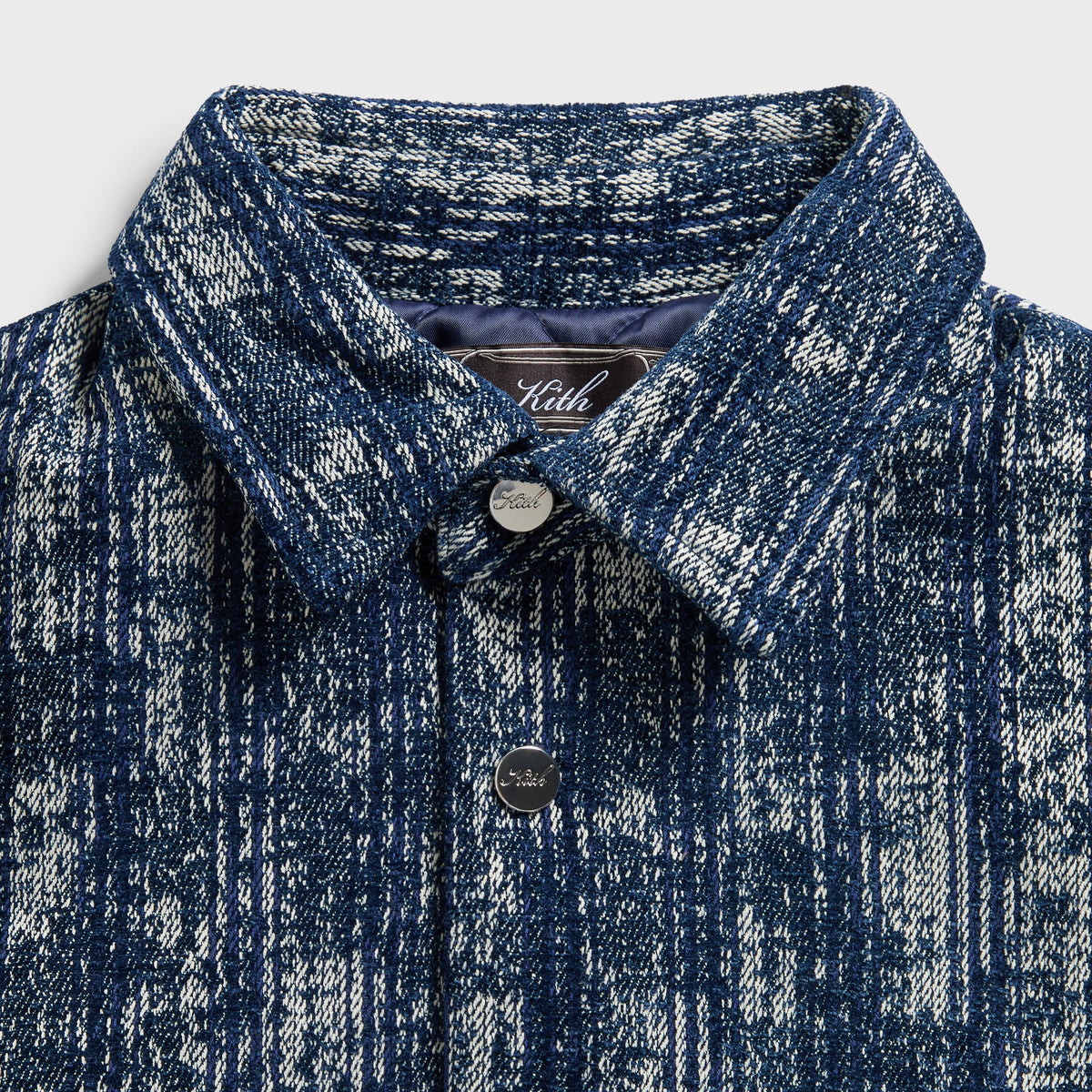 Kith Chenille Jacquard Brixton Shirt Jacket - Nocturnal