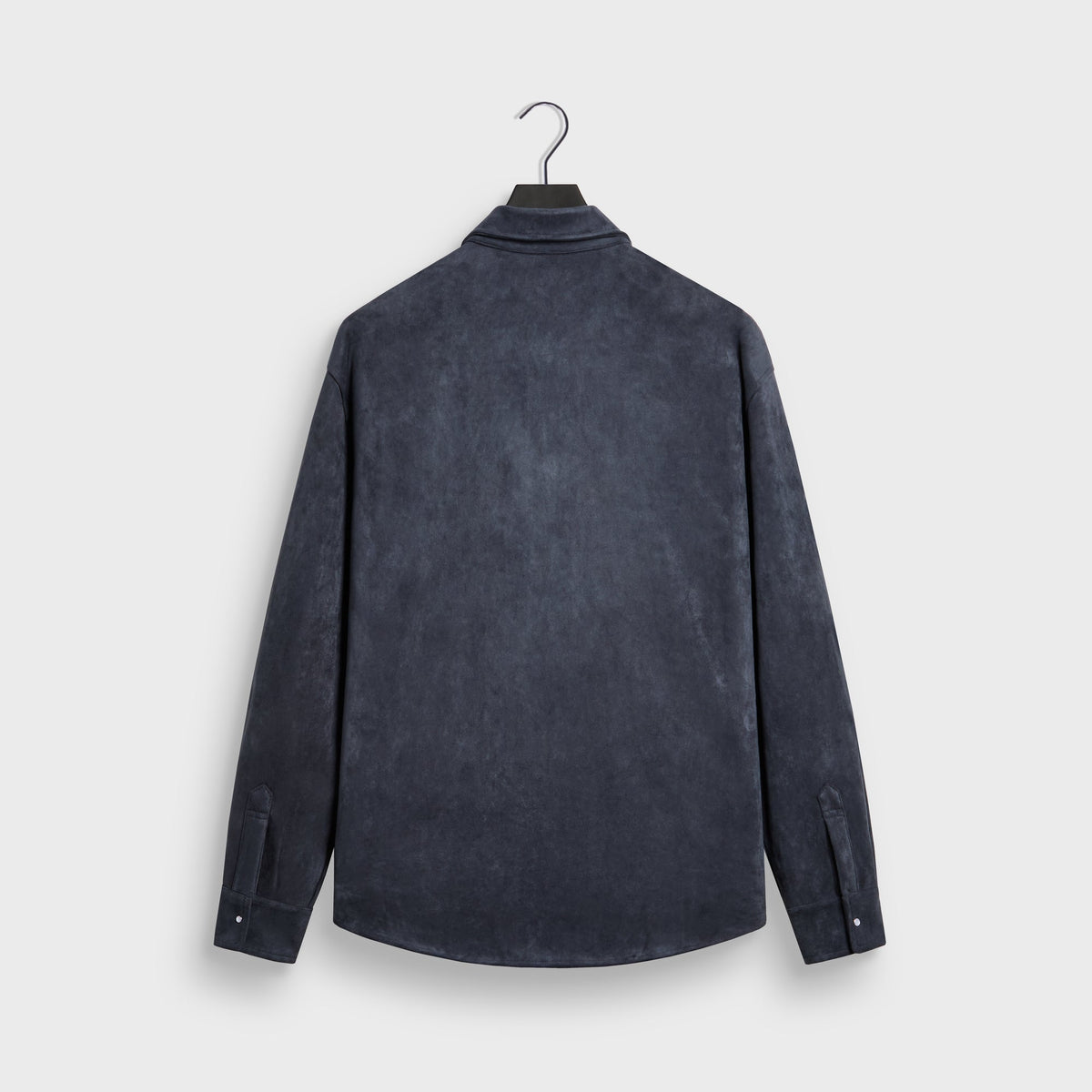 Kith Brushed Microsuede Long Sleeve Warwick Shirt - Torpedo