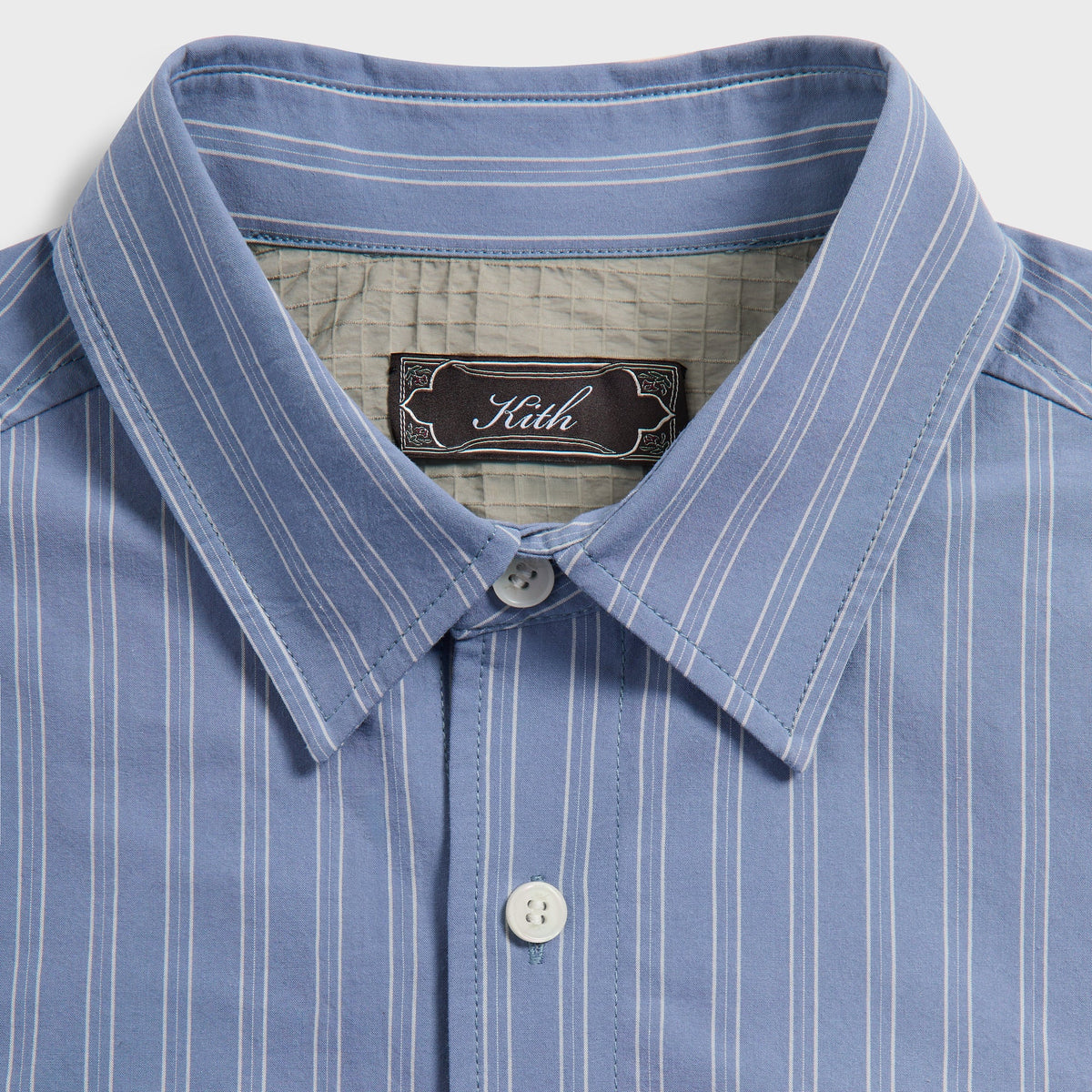 Kith Check Lined Georgie Shirt - Plaster