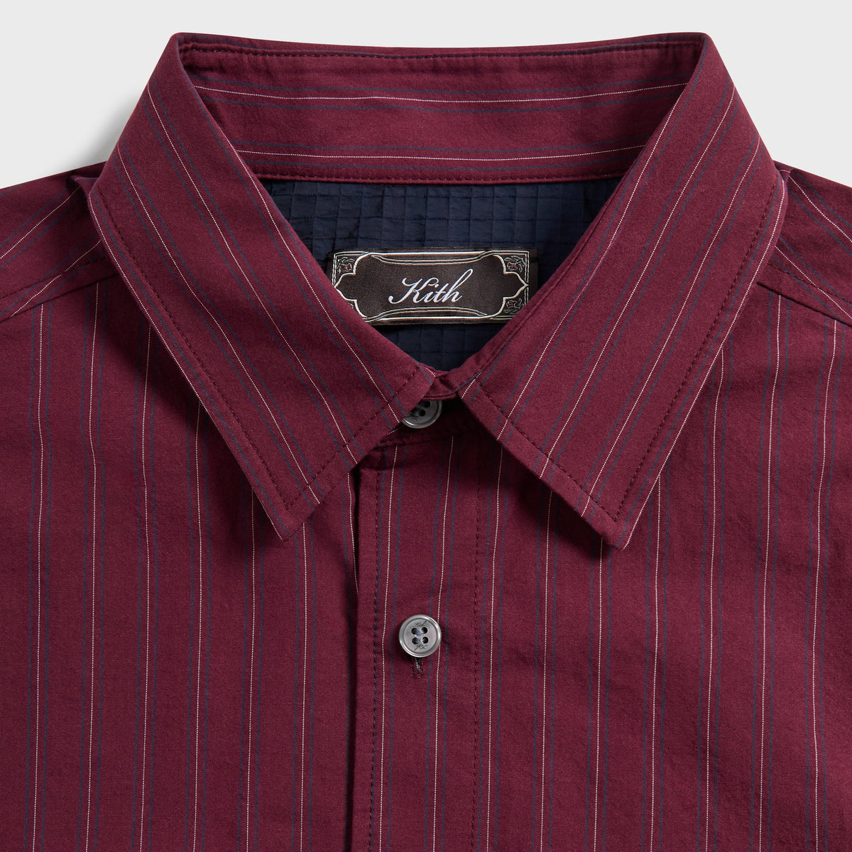 Kith Check Lined Georgie Shirt - Nocturnal