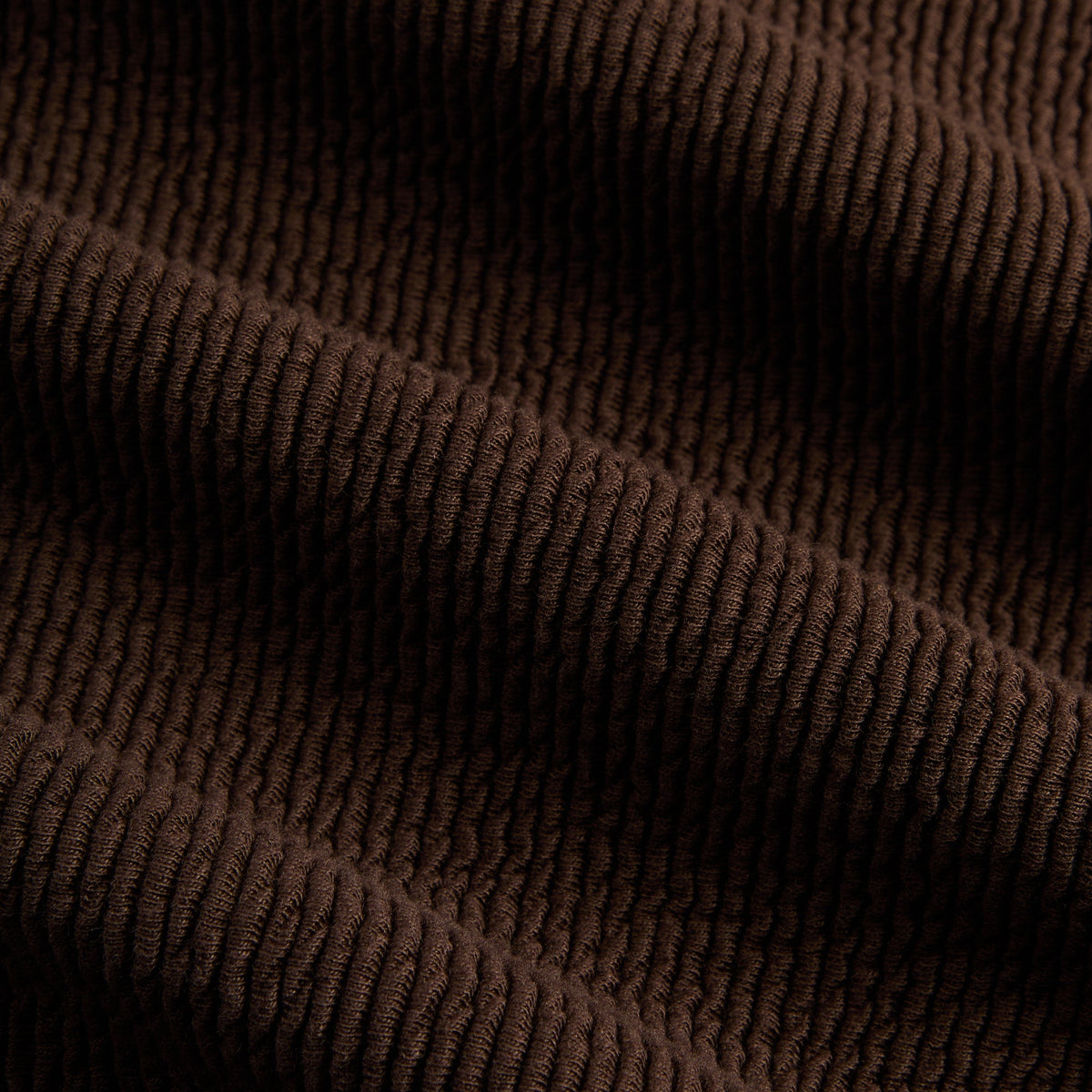 Kith Heavy Crepe Wilder Quarter-Zip Hoodie - Cacao
