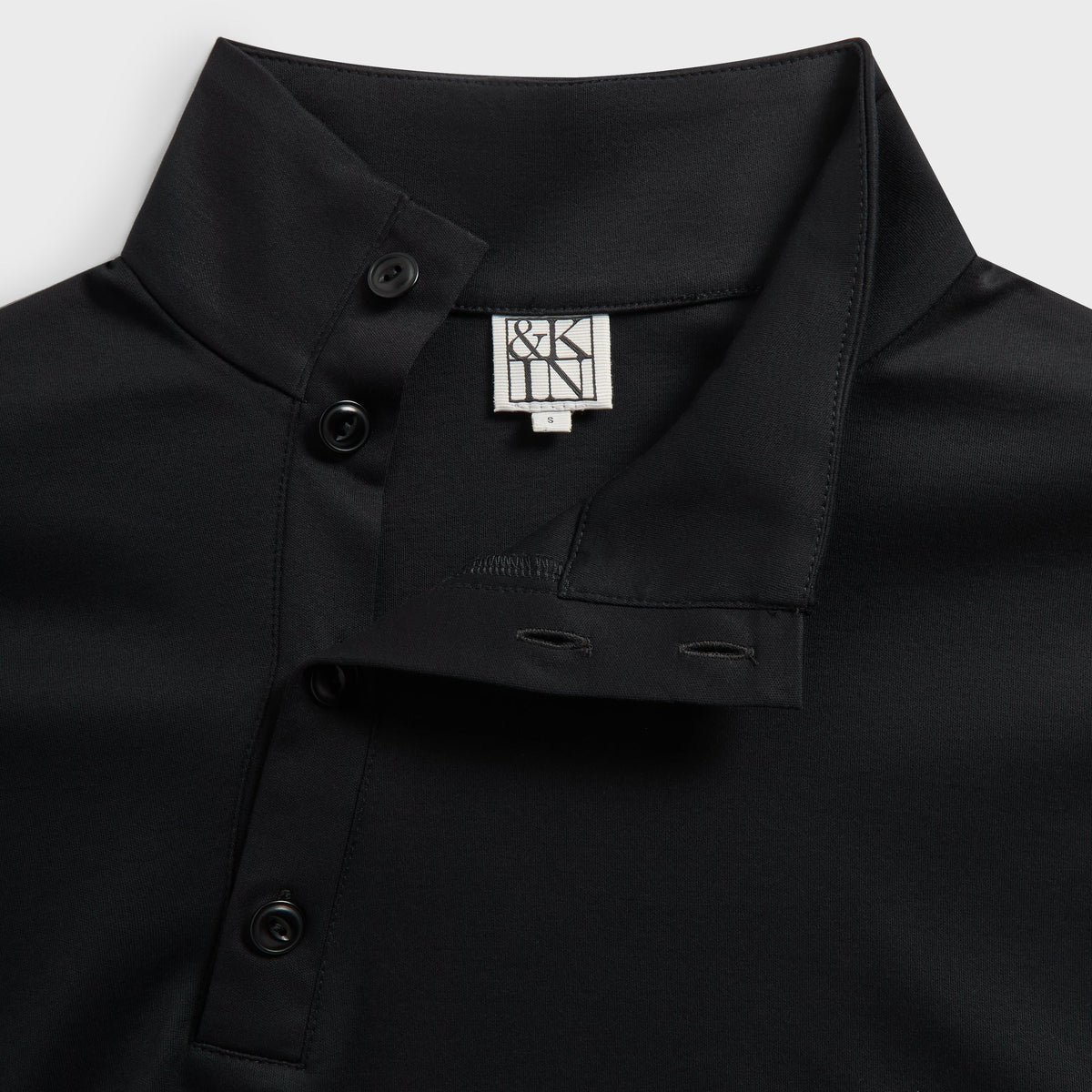 &Kin Interlock Cyrus Turtleneck - Black