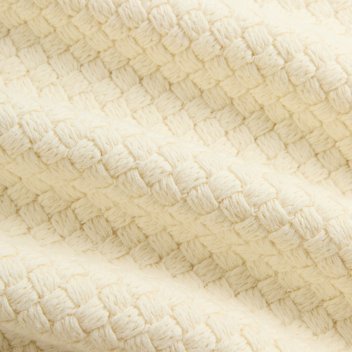 Kith Basketweave Lewis Crewneck - Sandrift