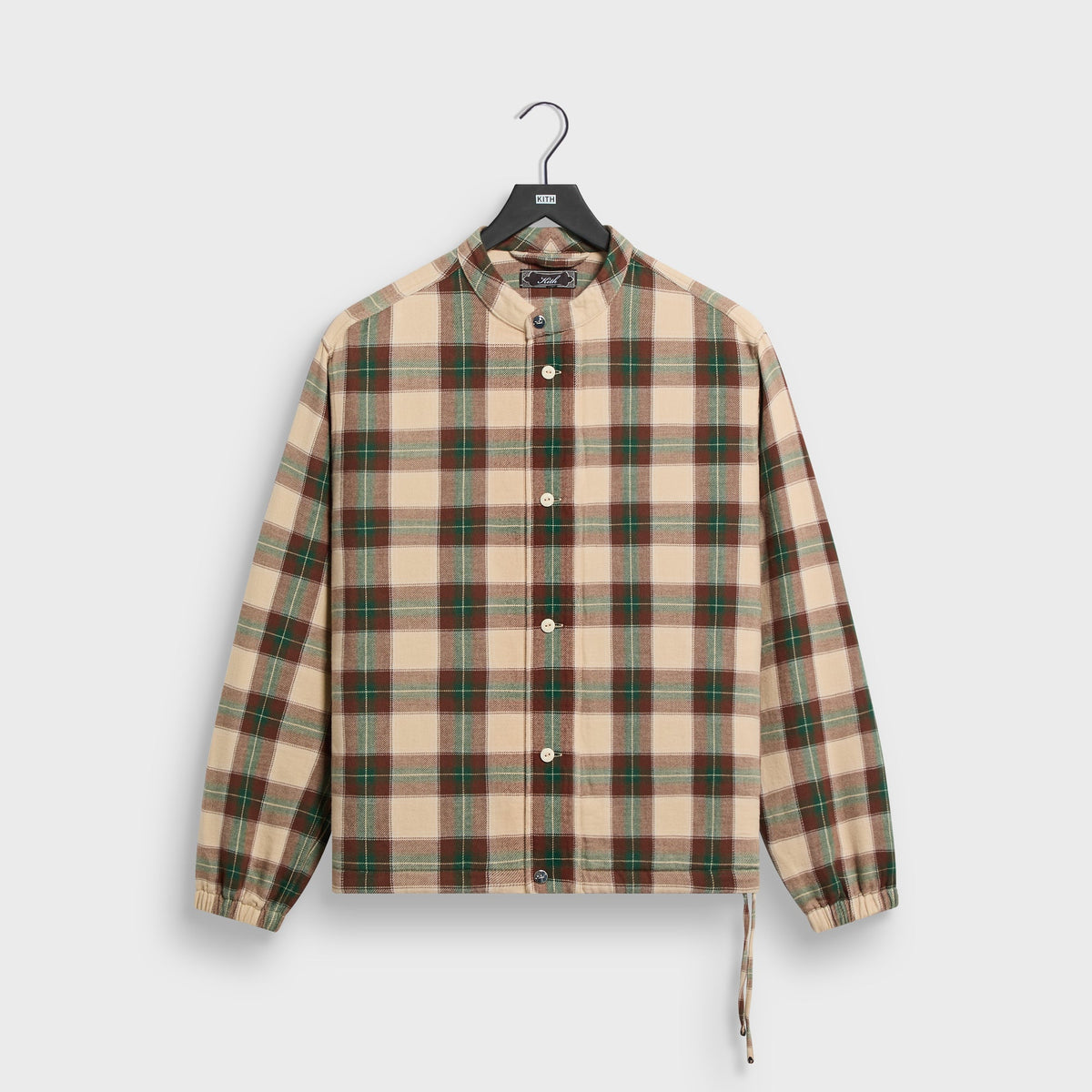 Kith Flannel Plaid Mack Shirt - Husk