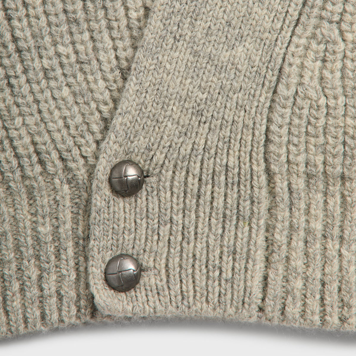 &Kin Charles Crossover Cardigan - Heather Grey