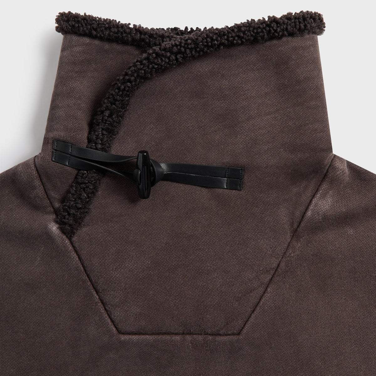 Kith Garment-Dyed Fleece Lazlo Pullover - Kindling