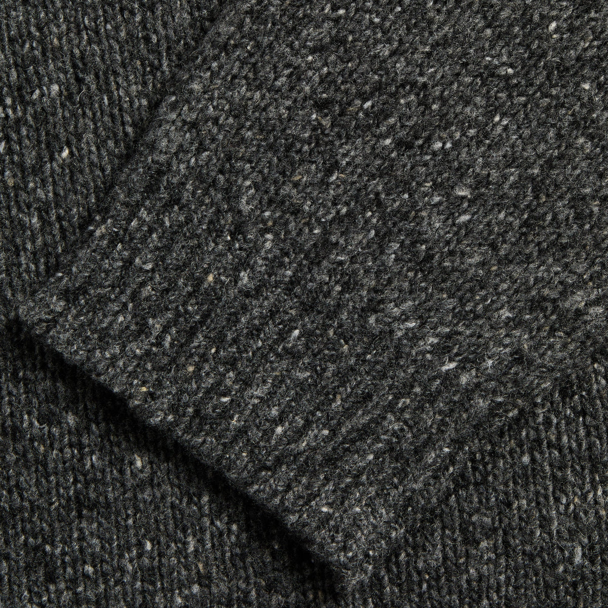 Kith Tegan Mock Neck Sweater - Charcoal