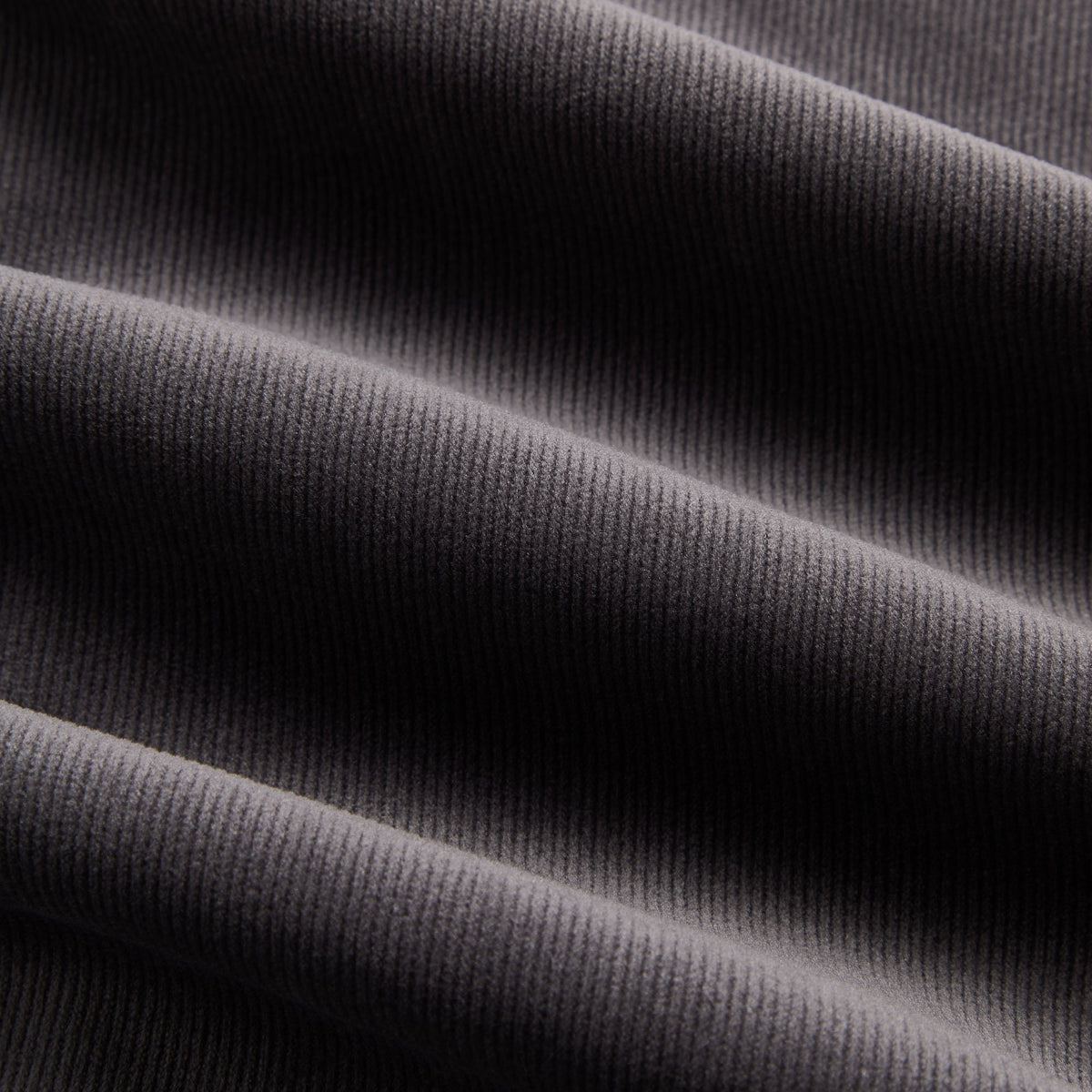 Kith Plush Corduroy Cole Quarter Zip - Battleship