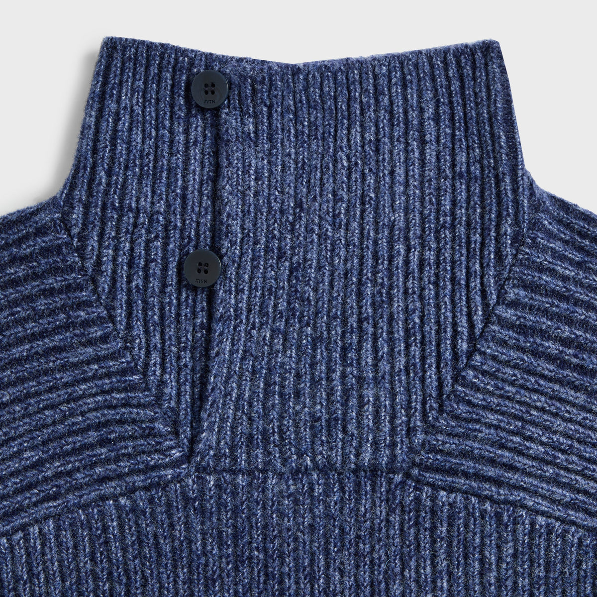 Kith Echo Turtleneck Sweater - Rugged Blue