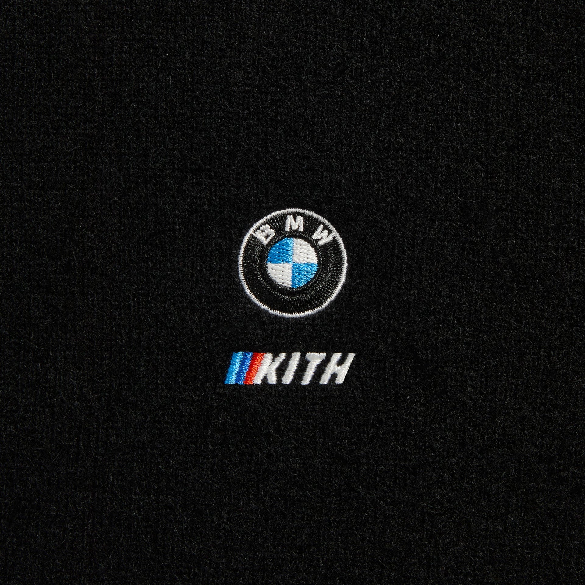 Kith for BMW Long Sleeve Tilden Pullover - Black - PH