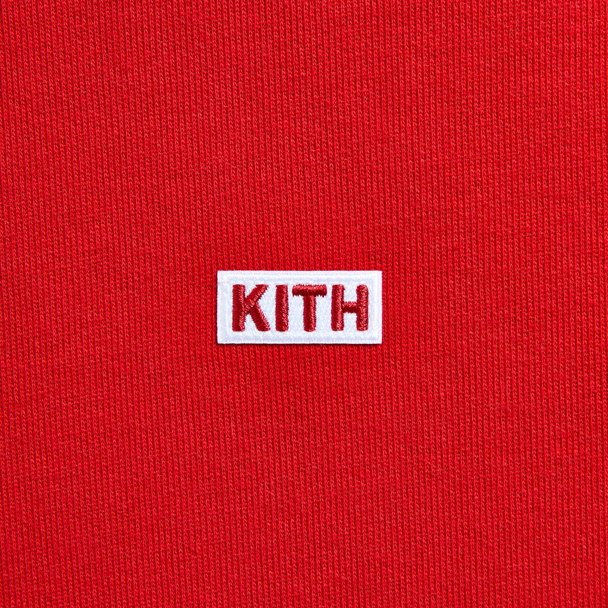 Kith Braxton Full Zip Hoodie - Grenadine
