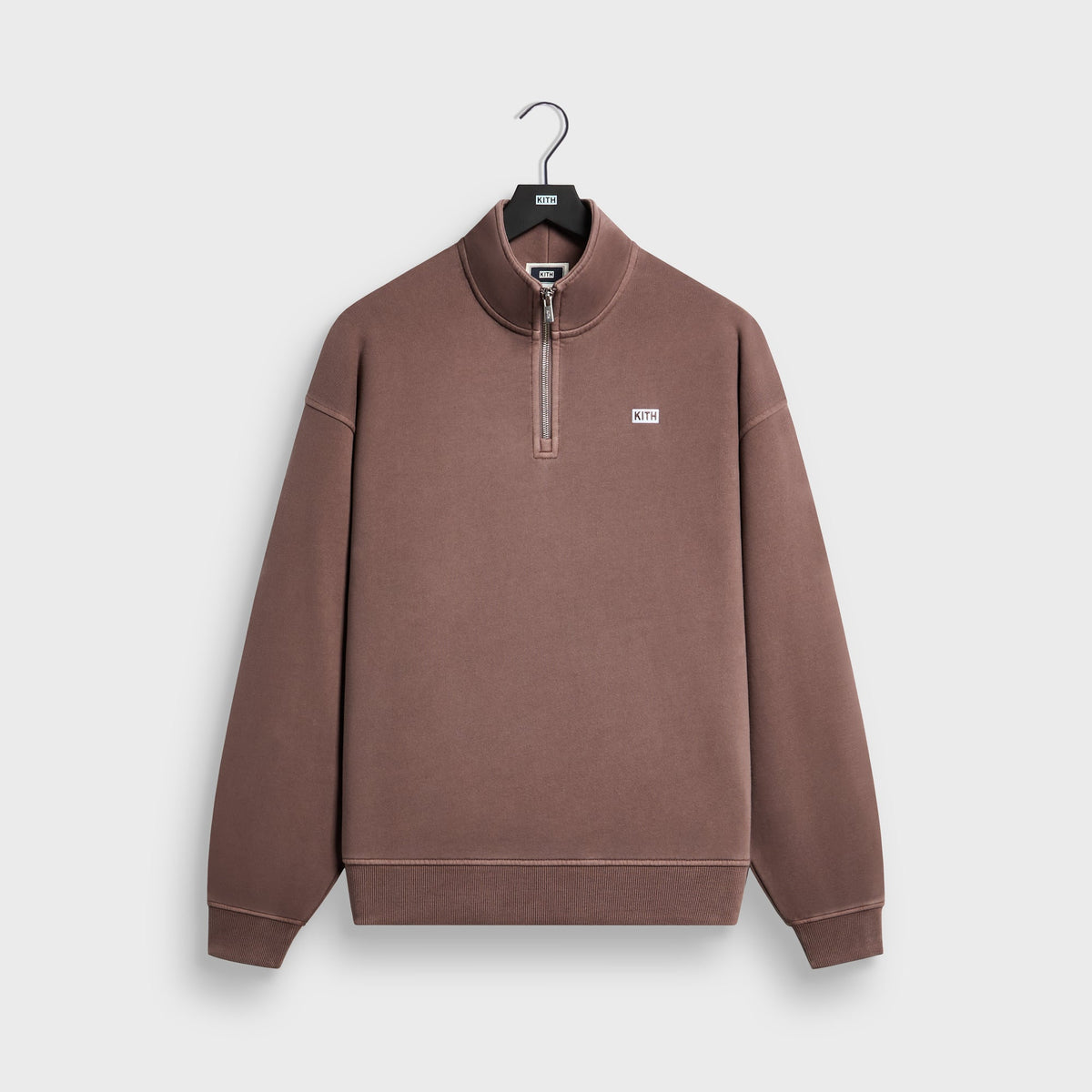 Kith Nelson Quarter Zip - Aubergine