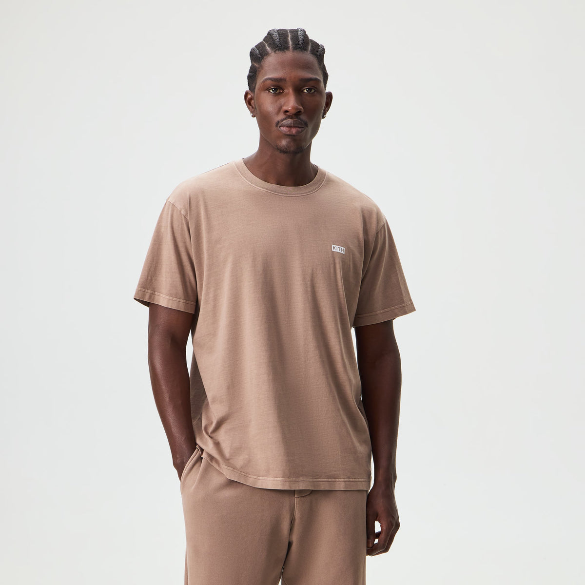 Kith LAX Tee - Quicksand
