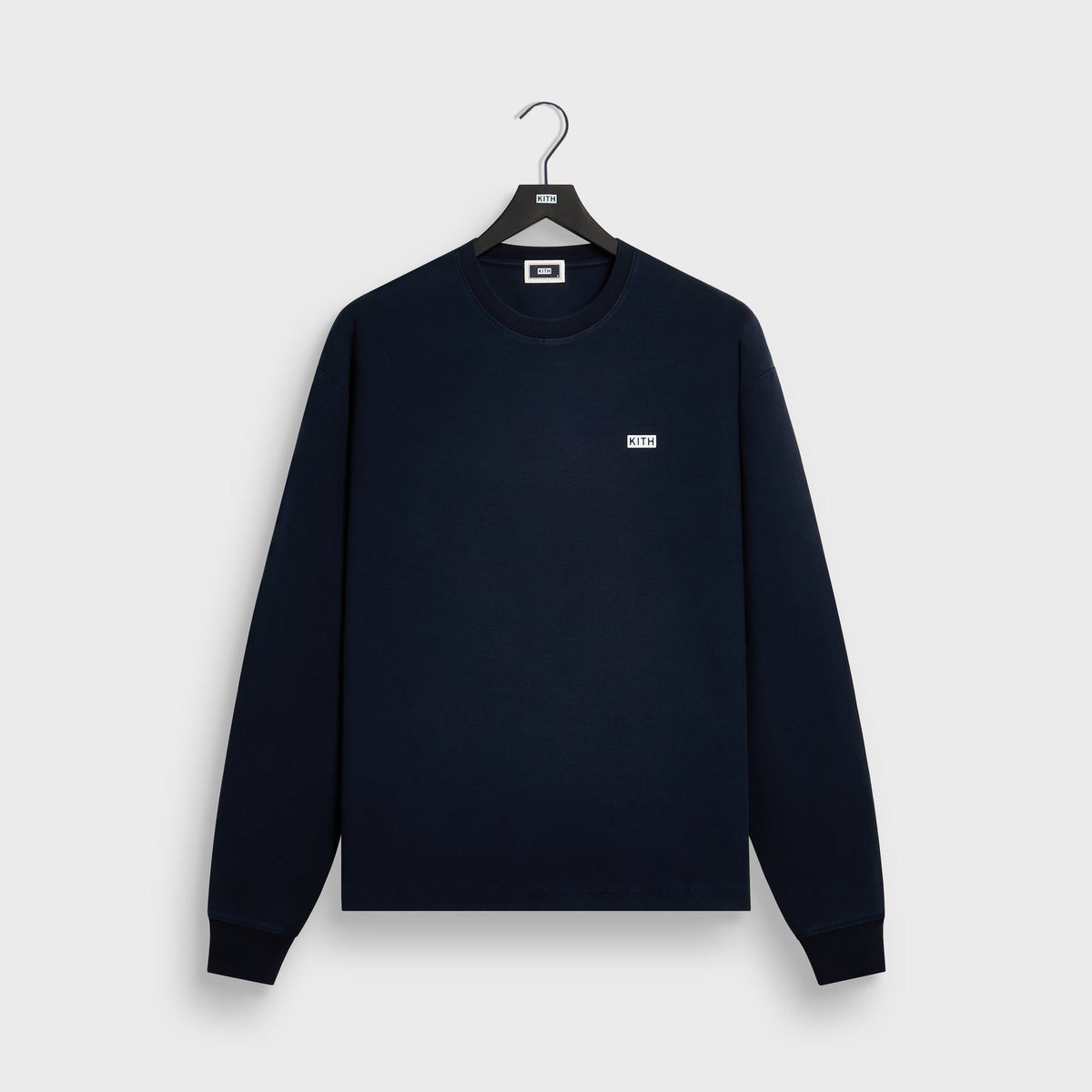Kith Long Sleeve Quinn Tee - Nocturnal