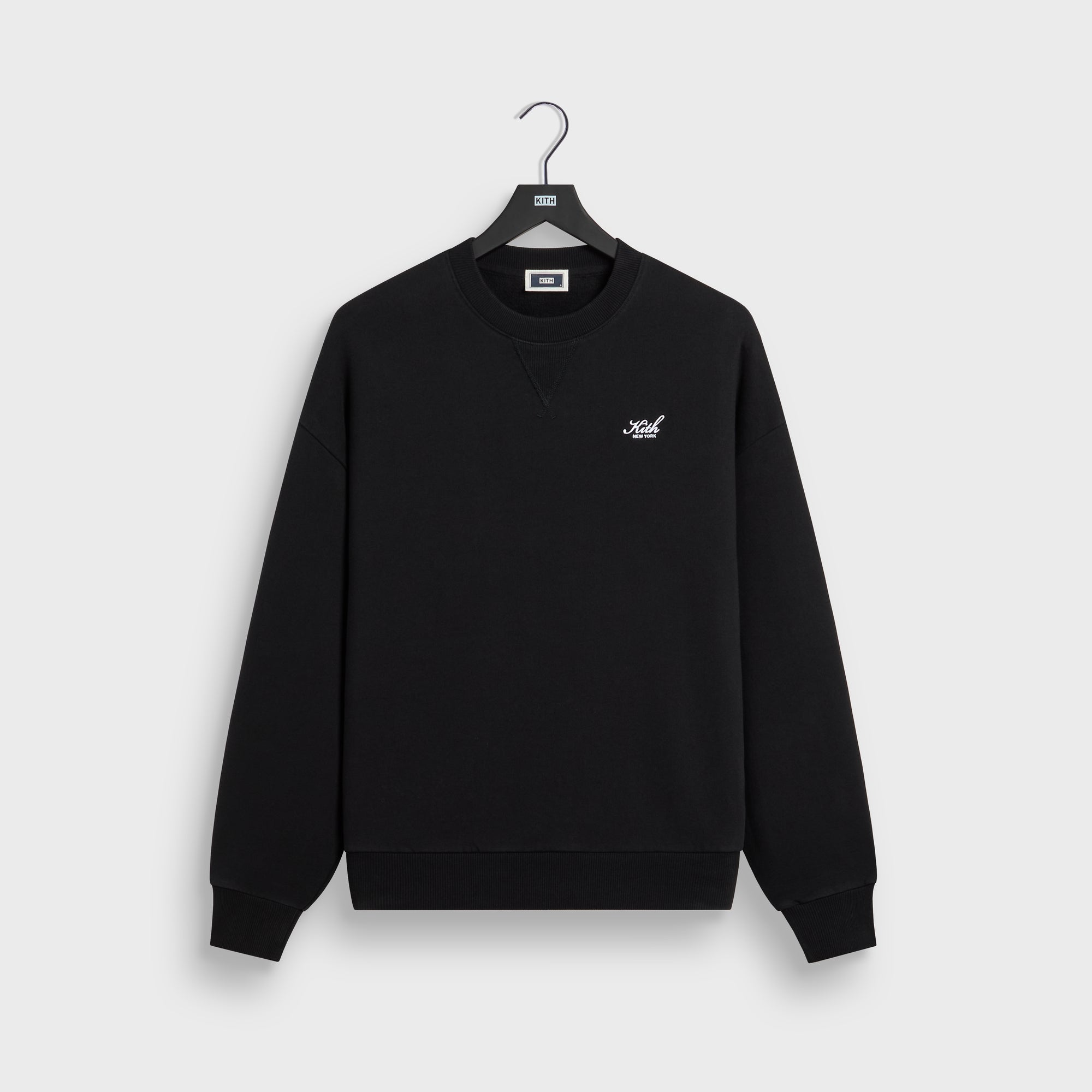 Kith Nelson Crewneck - Black – Kith Japan