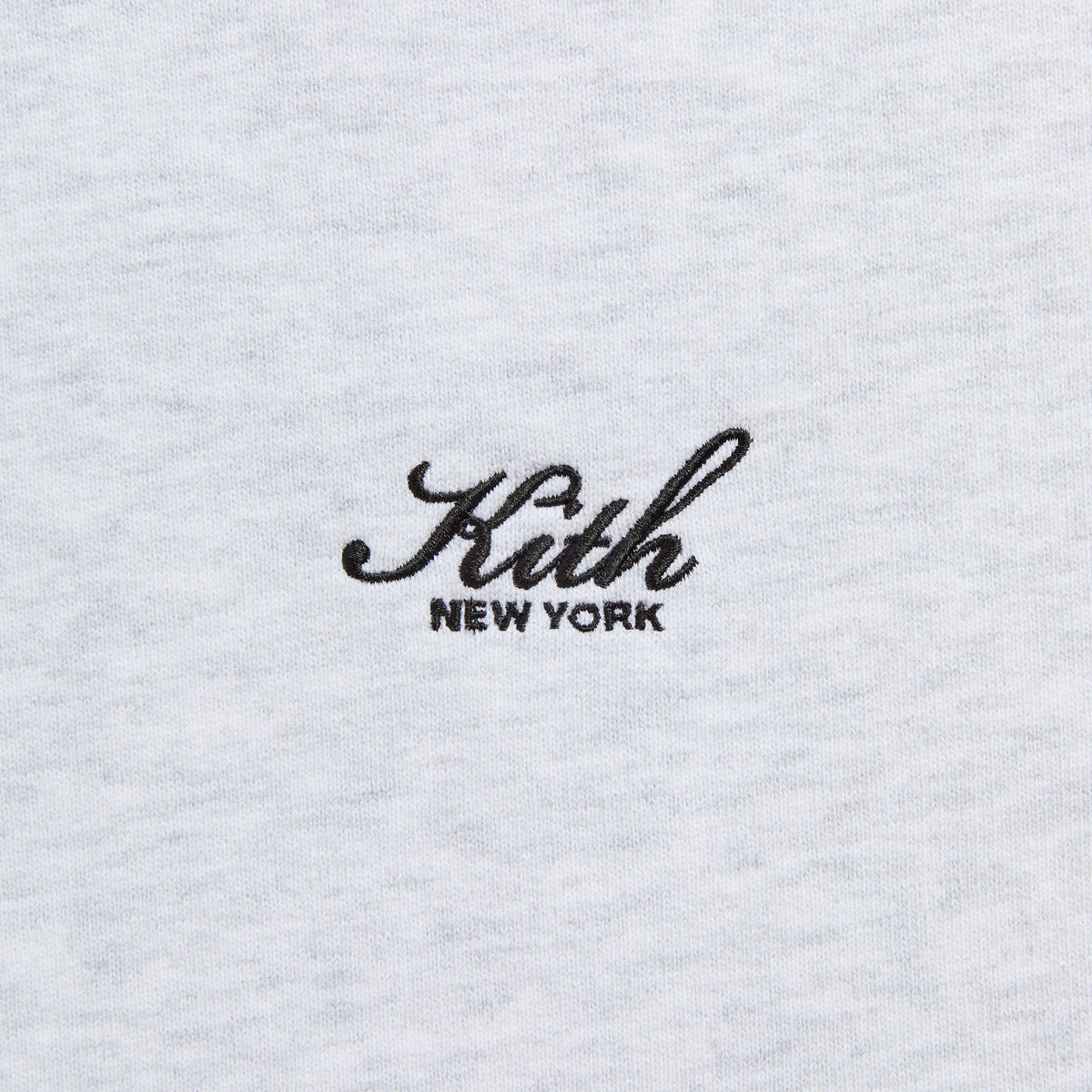 Kith Nelson Crewneck - Light Heather Grey