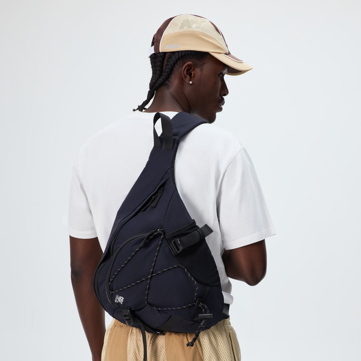 Kith & New Balance Nylon Sling Backpack - Black – Kith Japan