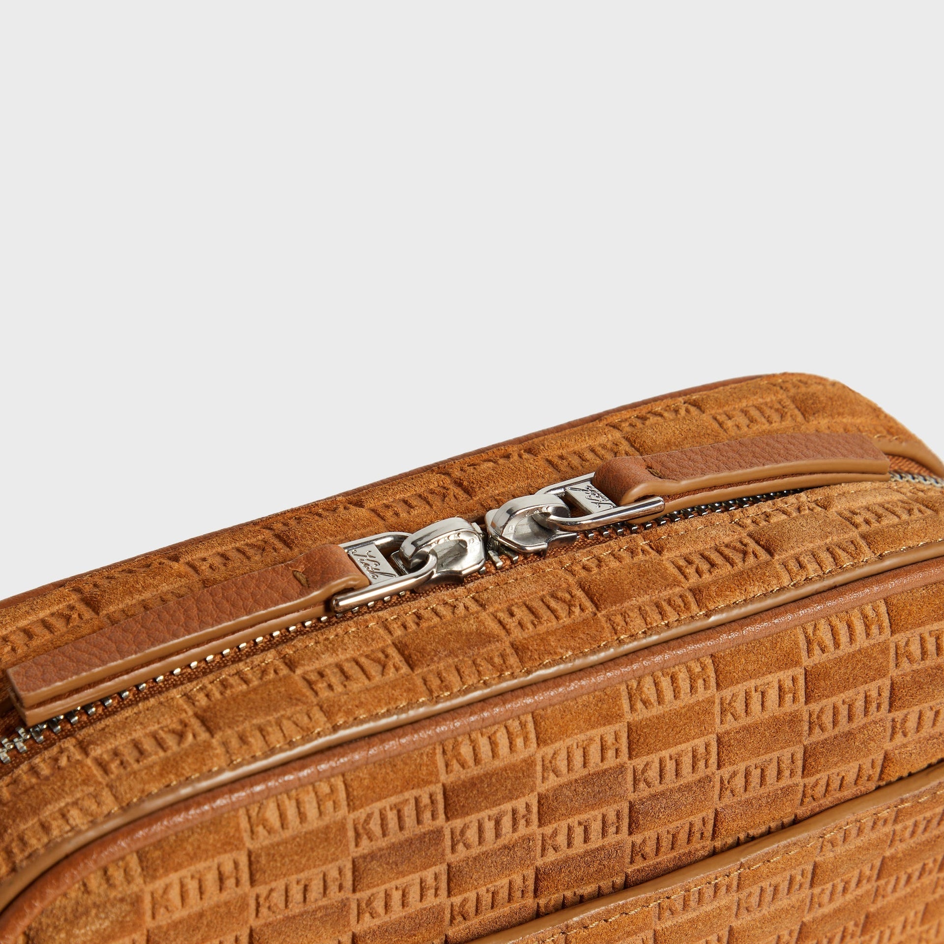 Kith Monogram Suede Crosswalk K20 Bag - Argil - PH