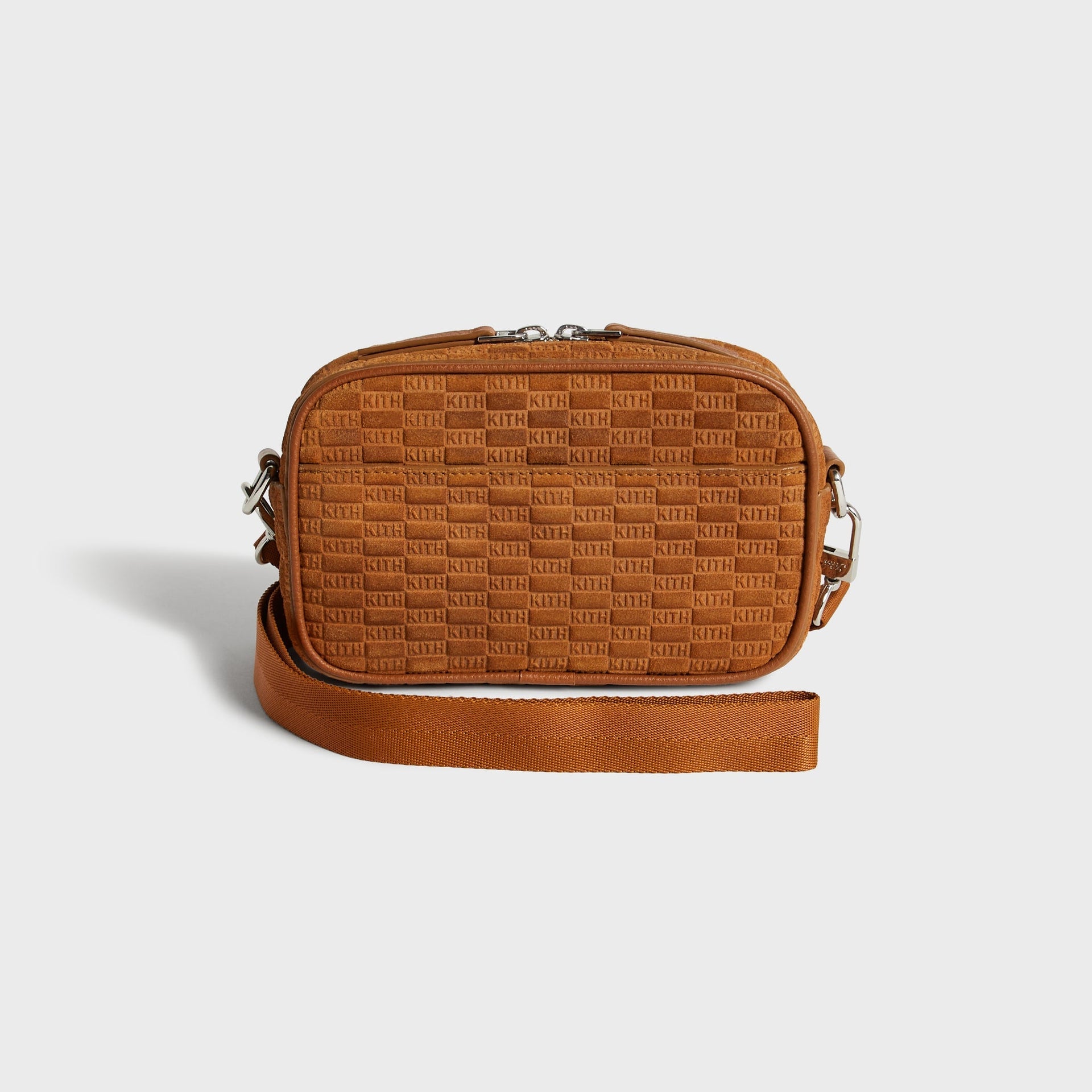 Kith Monogram Suede Crosswalk K20 Bag - Argil - PH