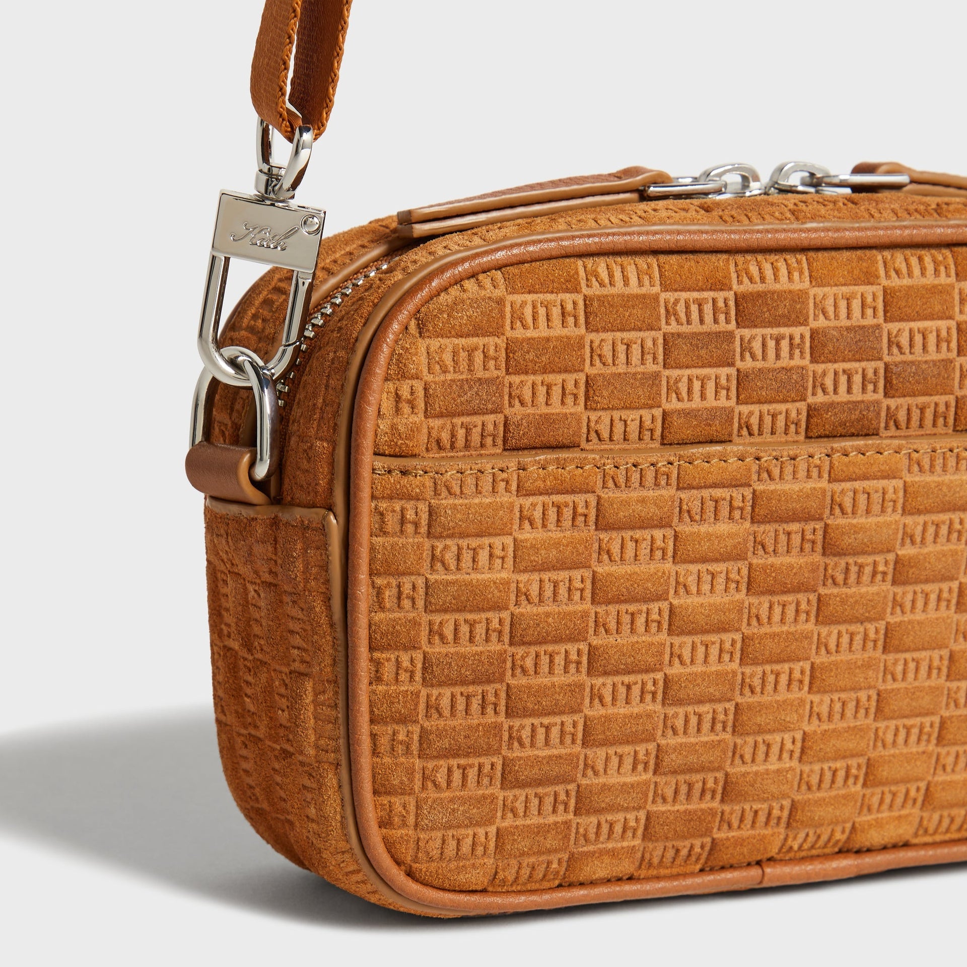 Kith Monogram Suede Crosswalk K20 Bag - Argil - PH