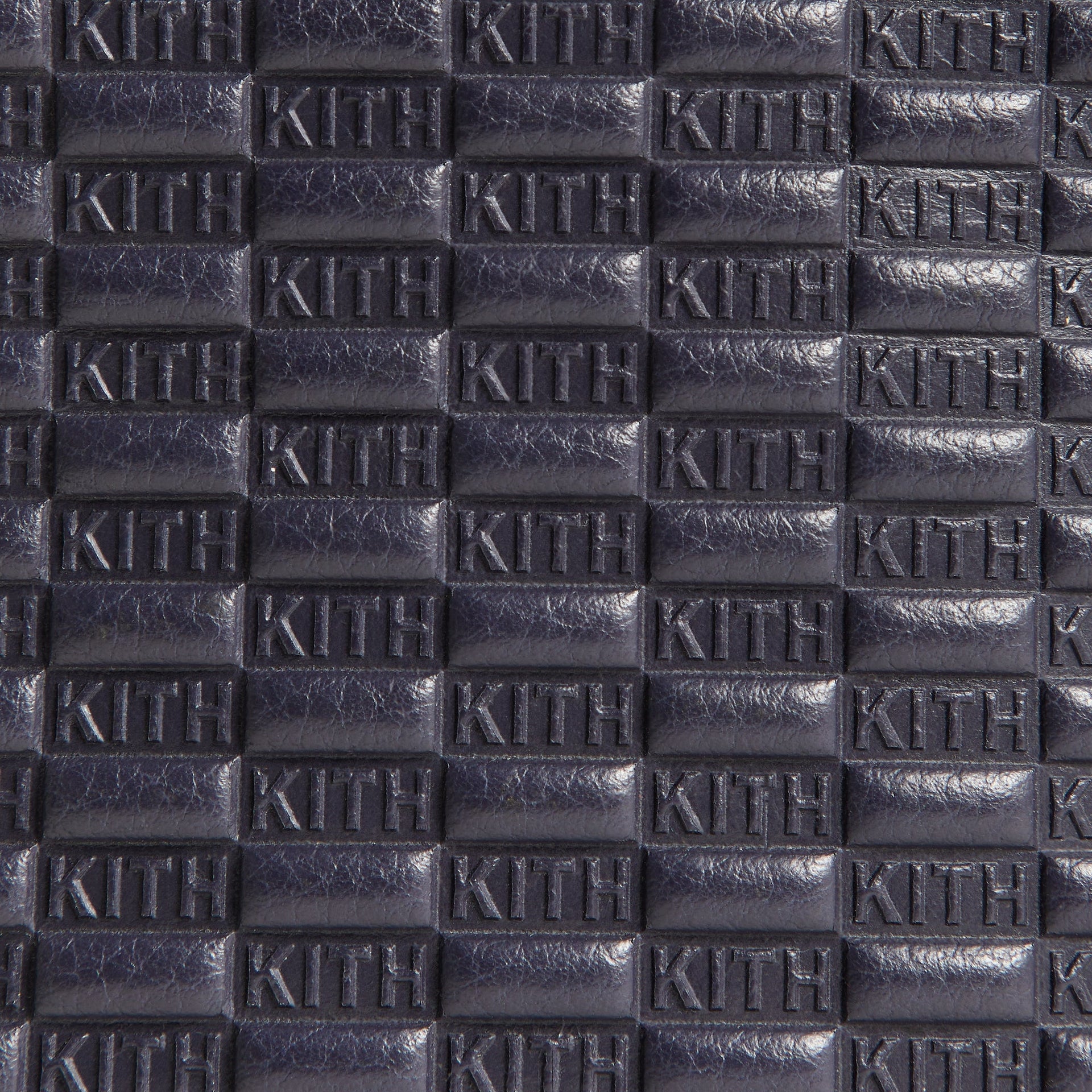 Kith Monogram Tumbled Leather Passenger K15 Bag - Ink