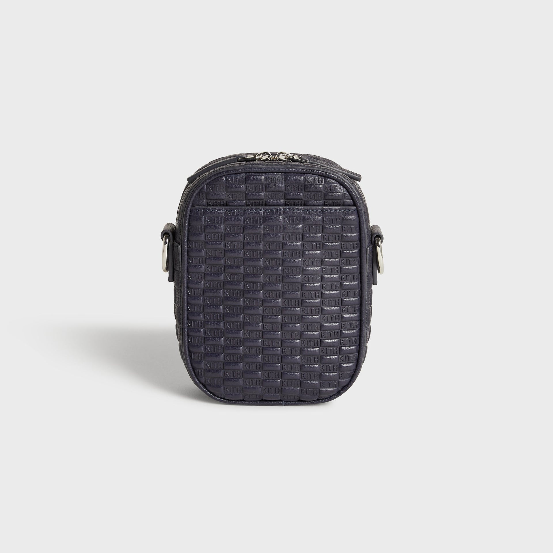 Kith Monogram Tumbled Leather Passenger K15 Bag - Ink