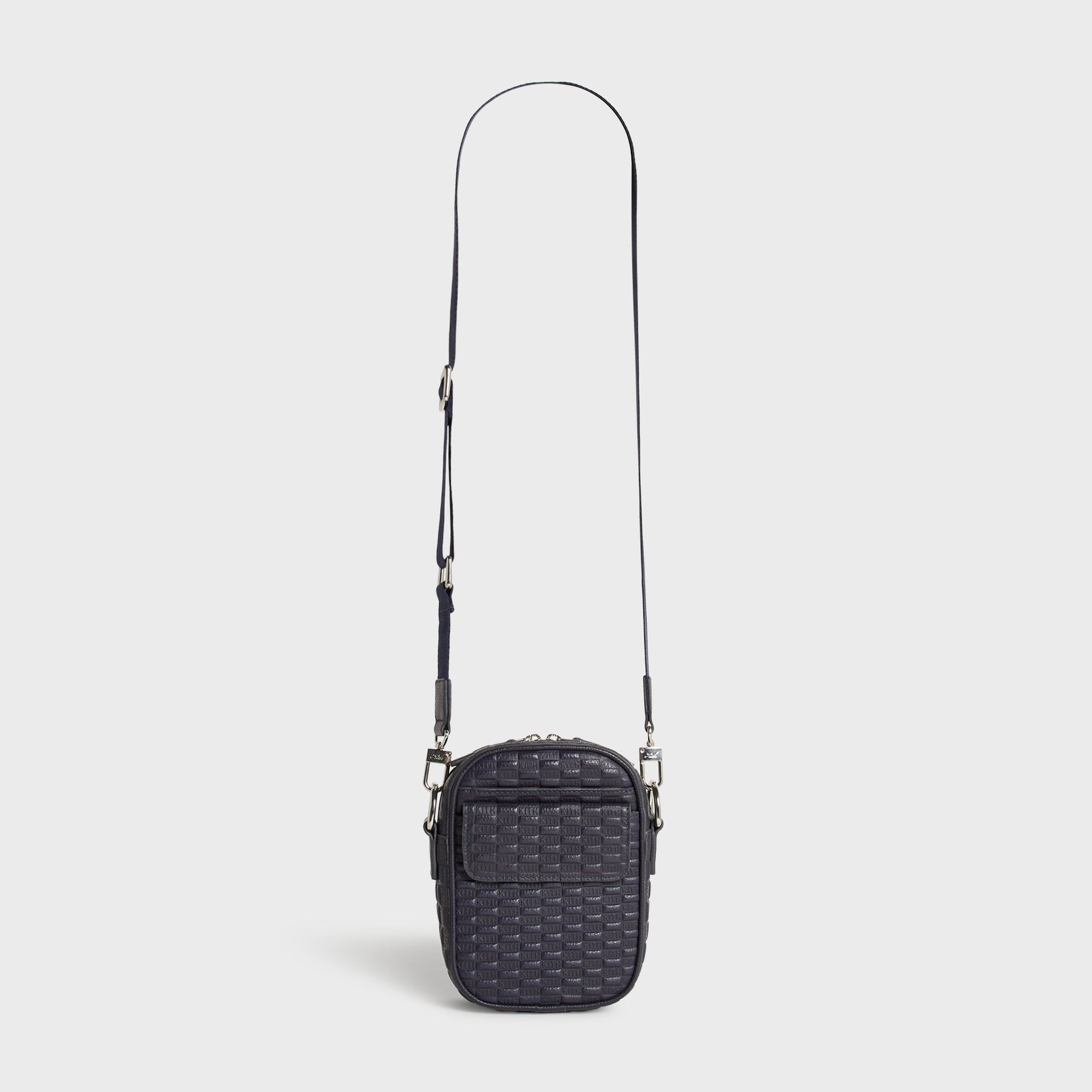 Kith Monogram Tumbled Leather Passenger K15 Bag - Ink - PH