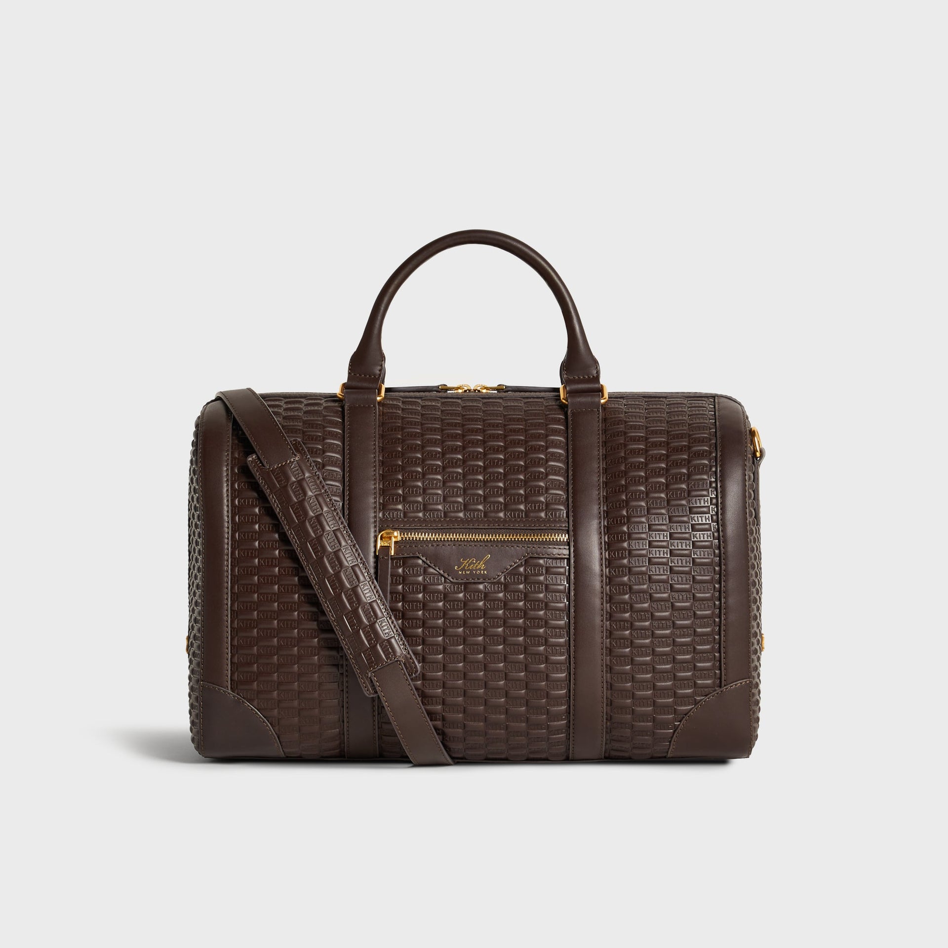 Kith Monogram Leather Traveler K40 Duffle Bag - Zoom