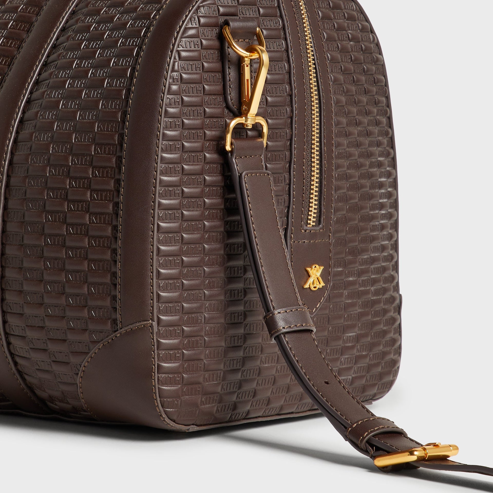 Kith Monogram Leather Traveler K40 Duffle Bag - Zoom - PH