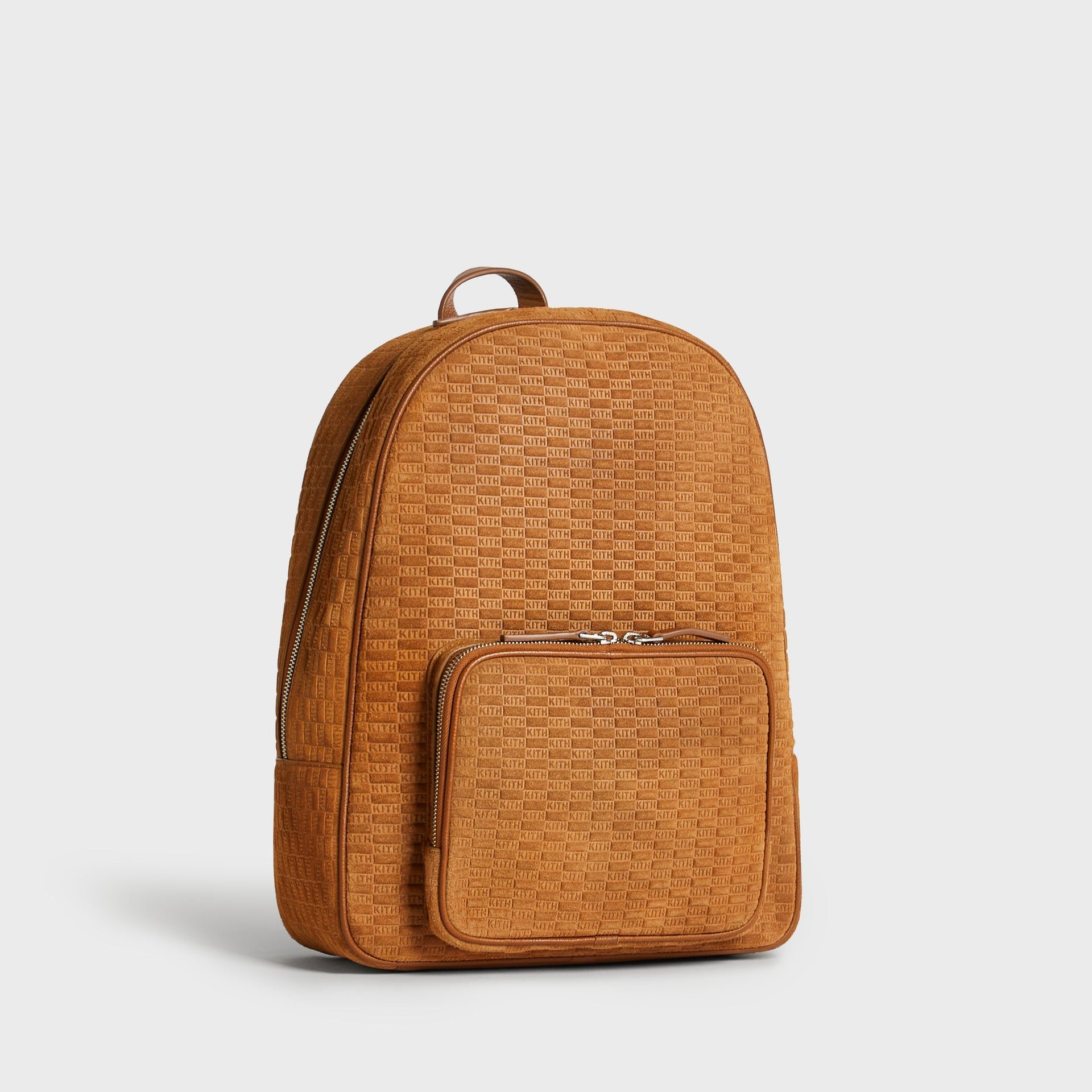 Kith Monogram Suede Backpack - Argil - PH